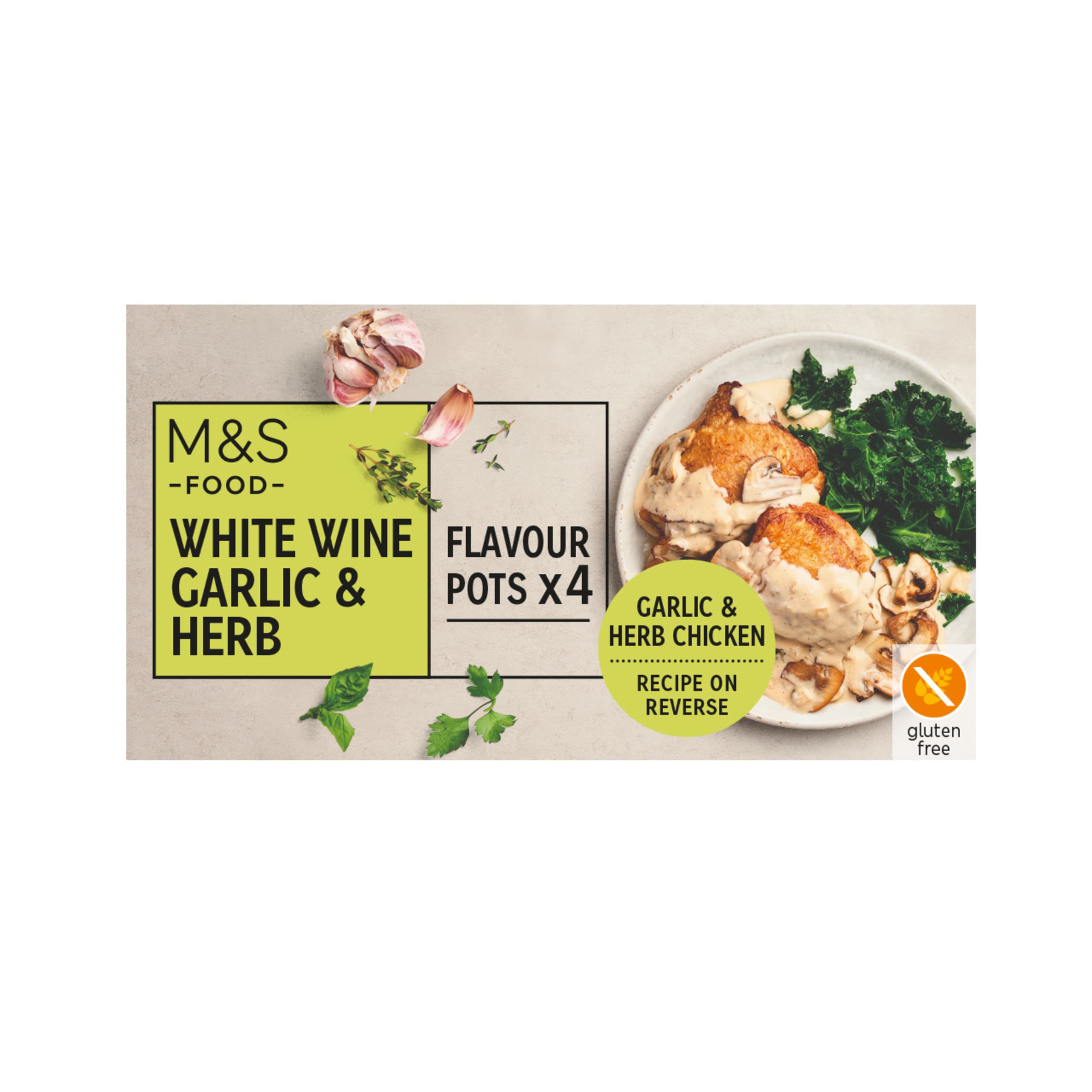 White Wine, Garlic & Herb Flavour Pots 1 of 2