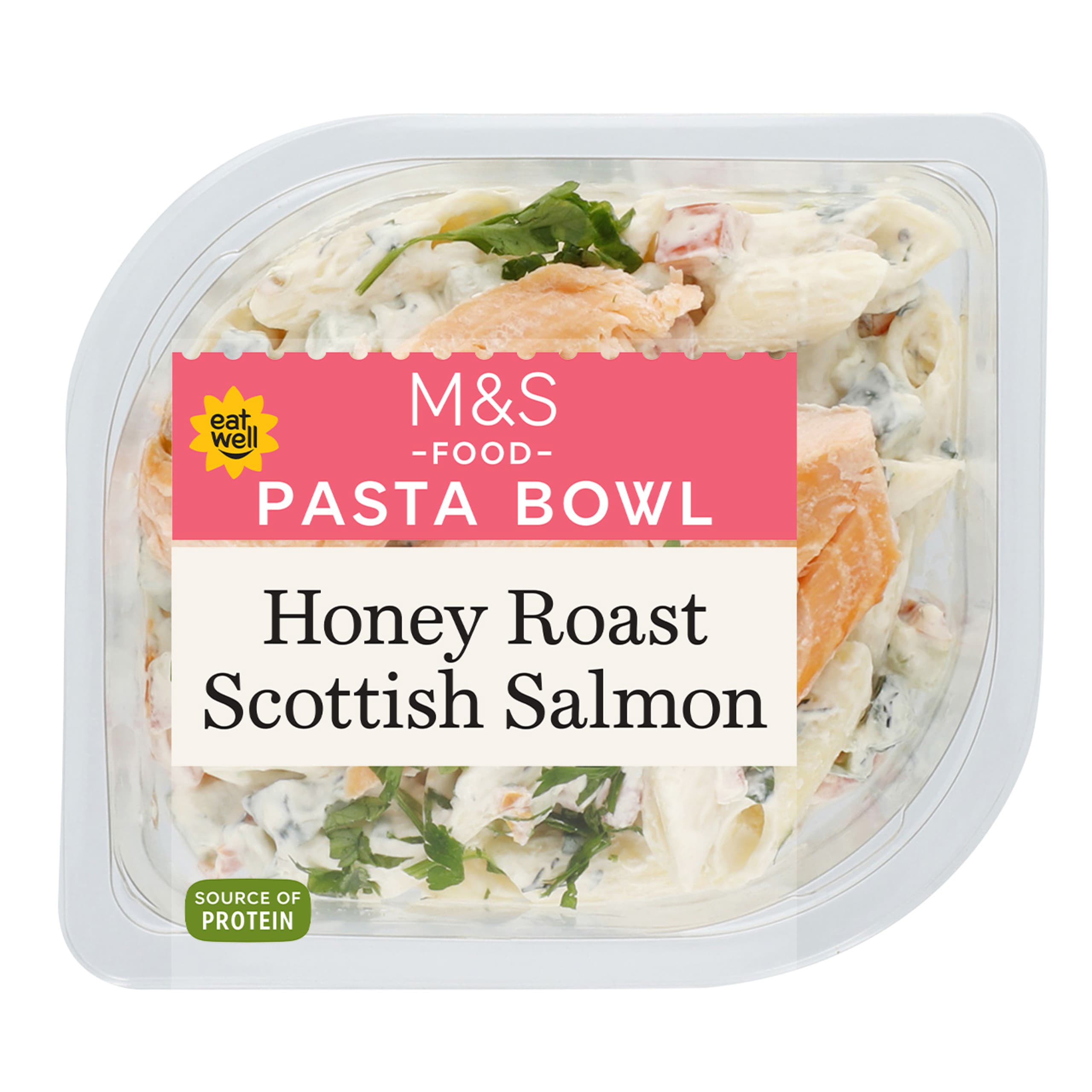 Honey Roast Scottish Salmon Pasta Salad 1 of 3