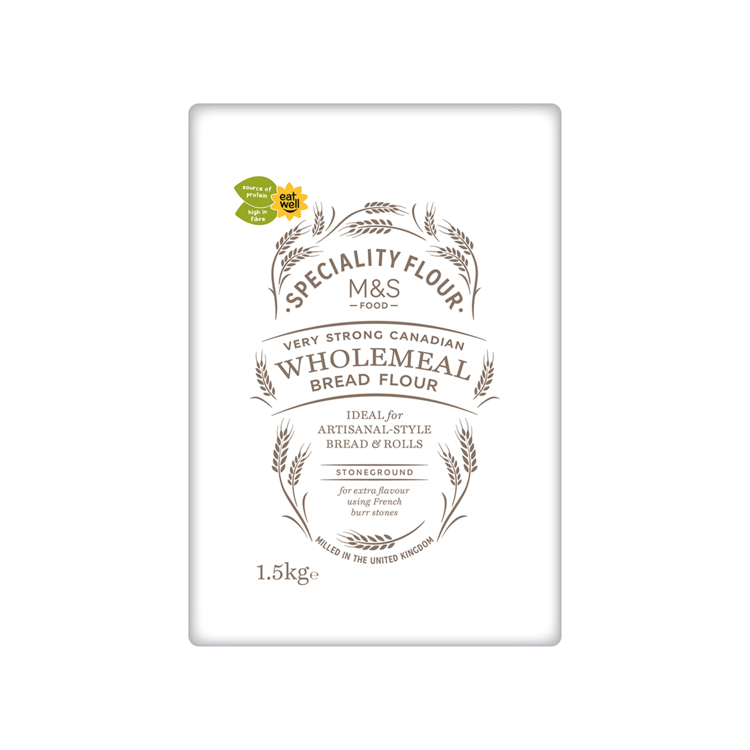 Very Strong Canadian Wholemeal Bread Flour 1 of 1