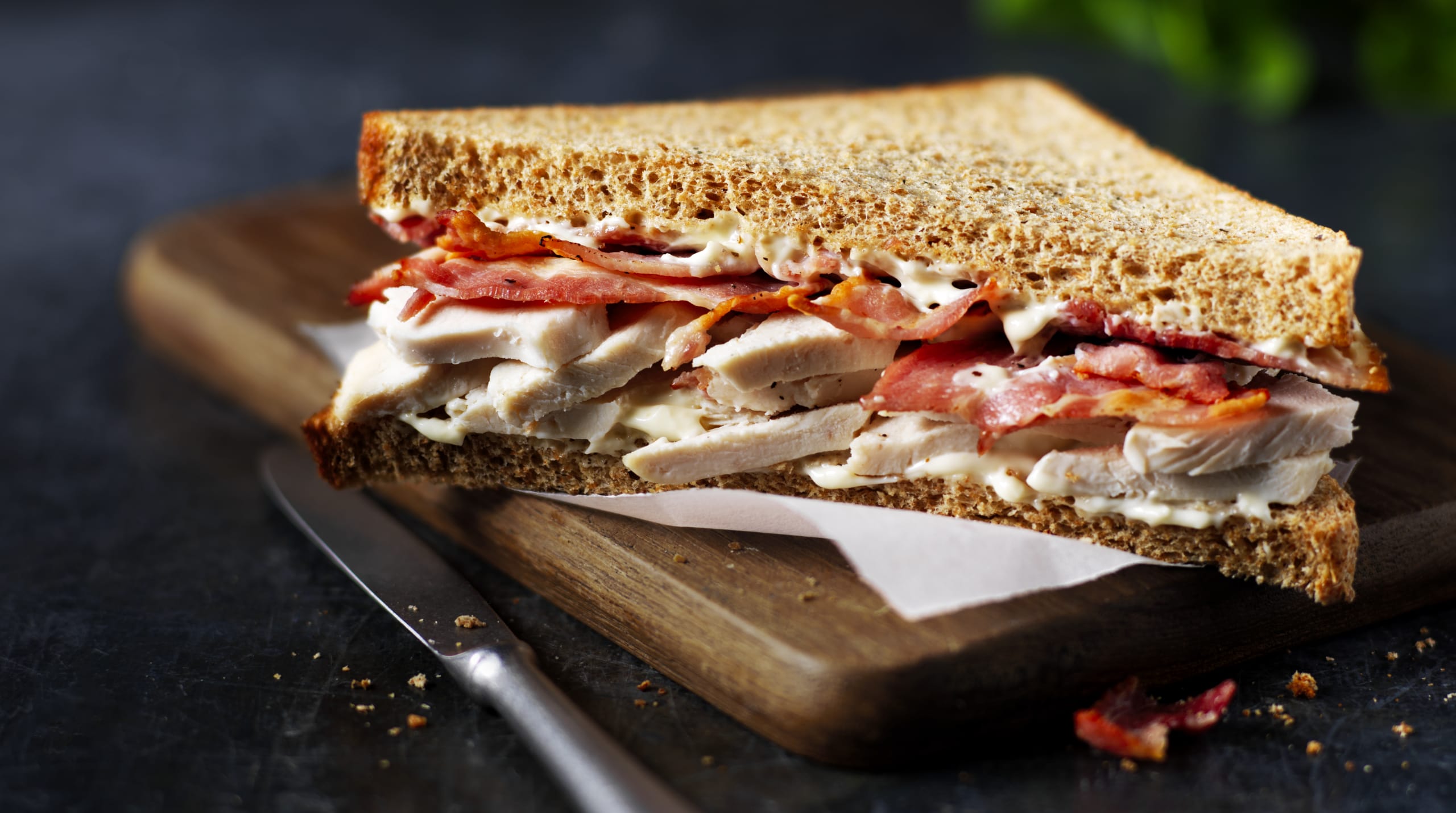 Roast Chicken and Bacon Sandwich 2 of 2