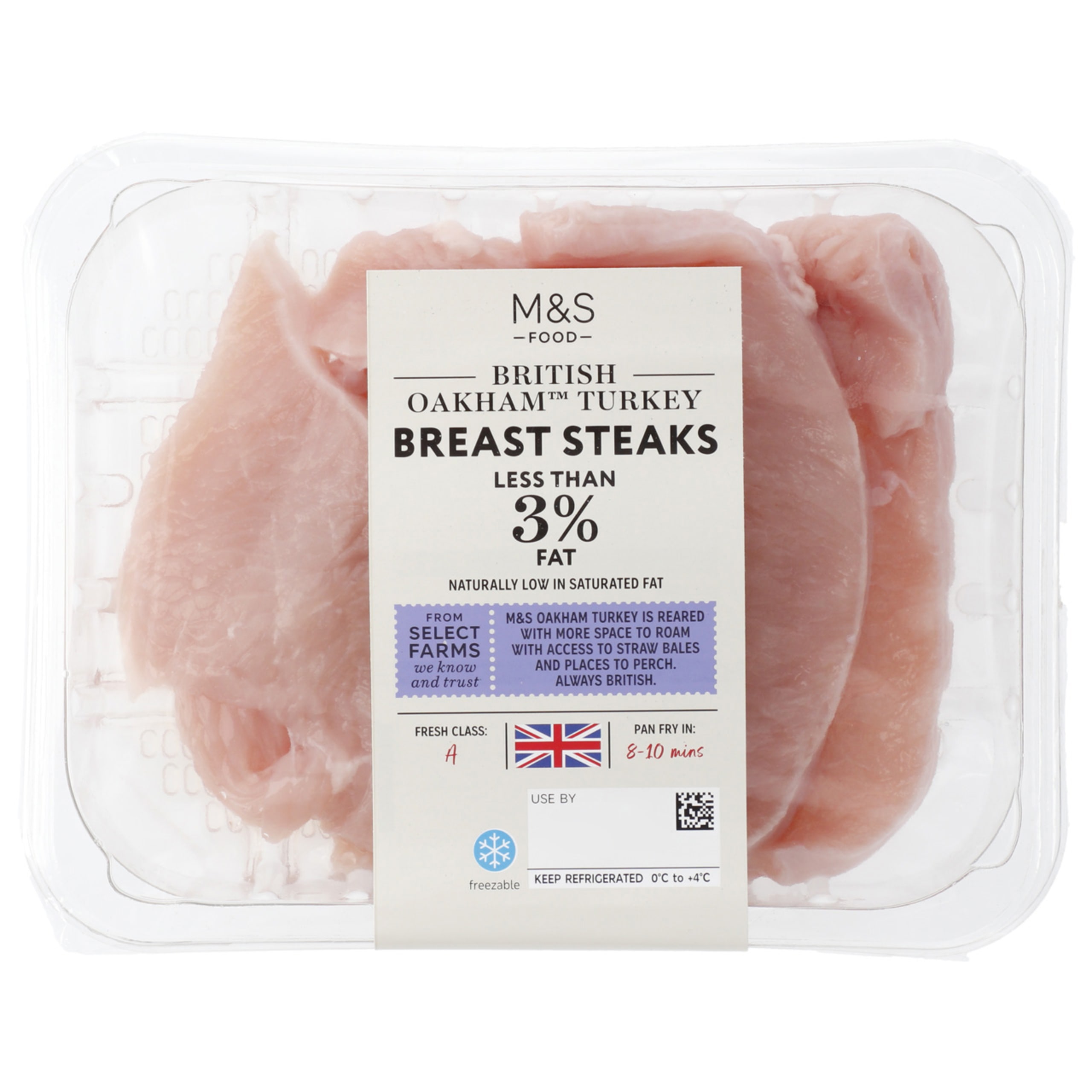 British Oakham Turkey Breast Steaks 1 of 1