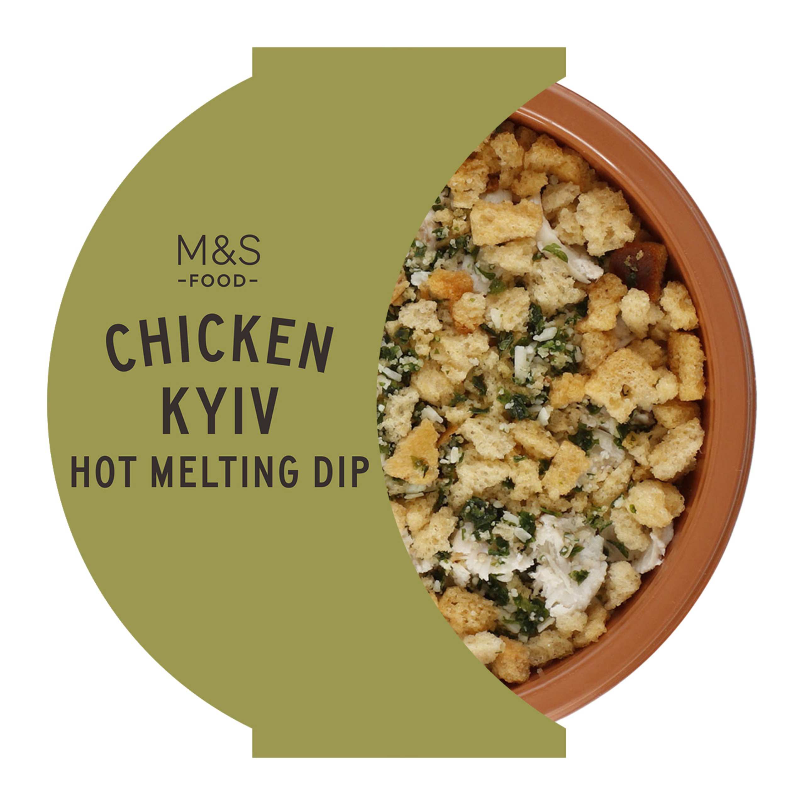 Chicken Kyiv Hot Melting Dip 1 of 2