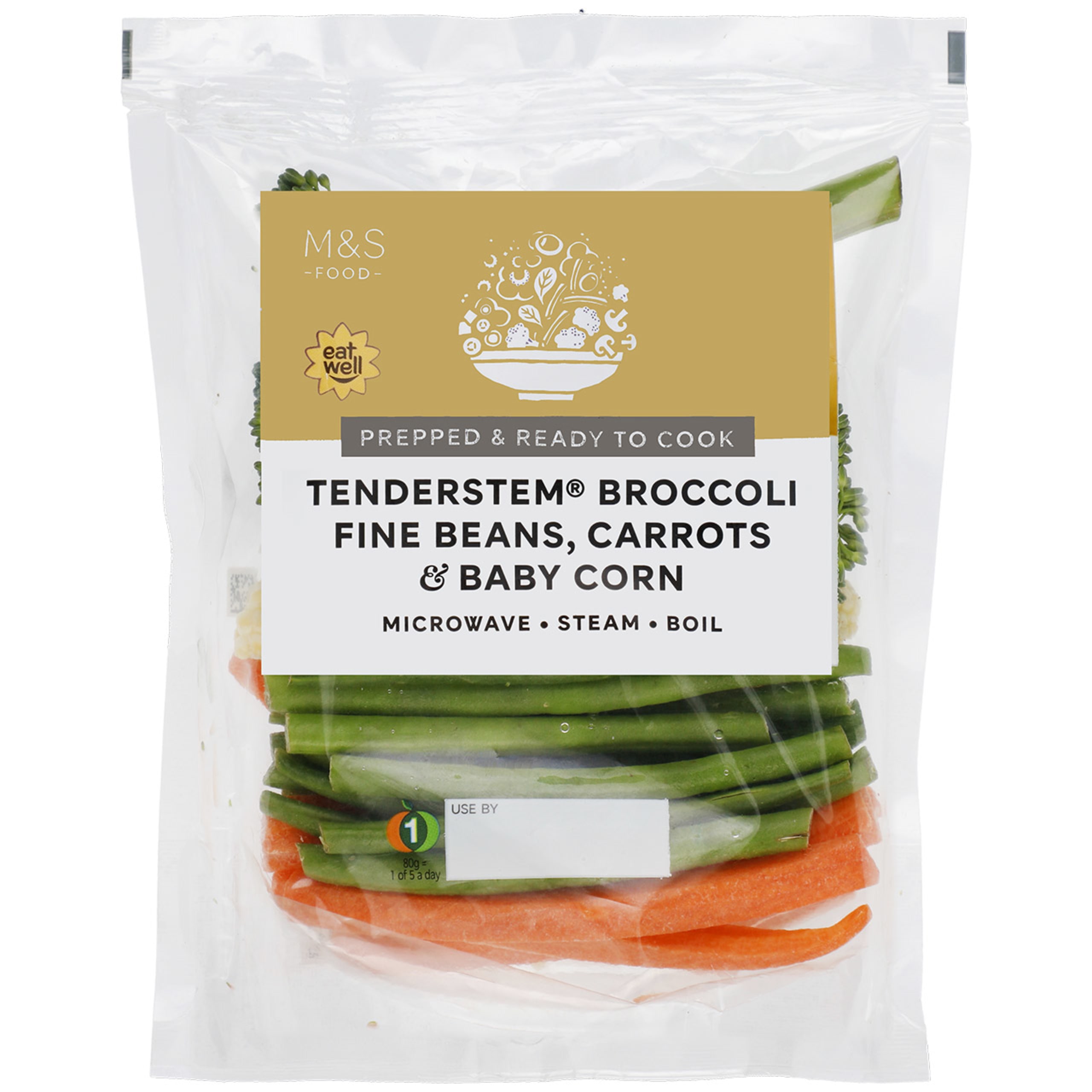 Tenderstem Broccoli, Fine Beans, Carrots and Baby Corn 1 of 1