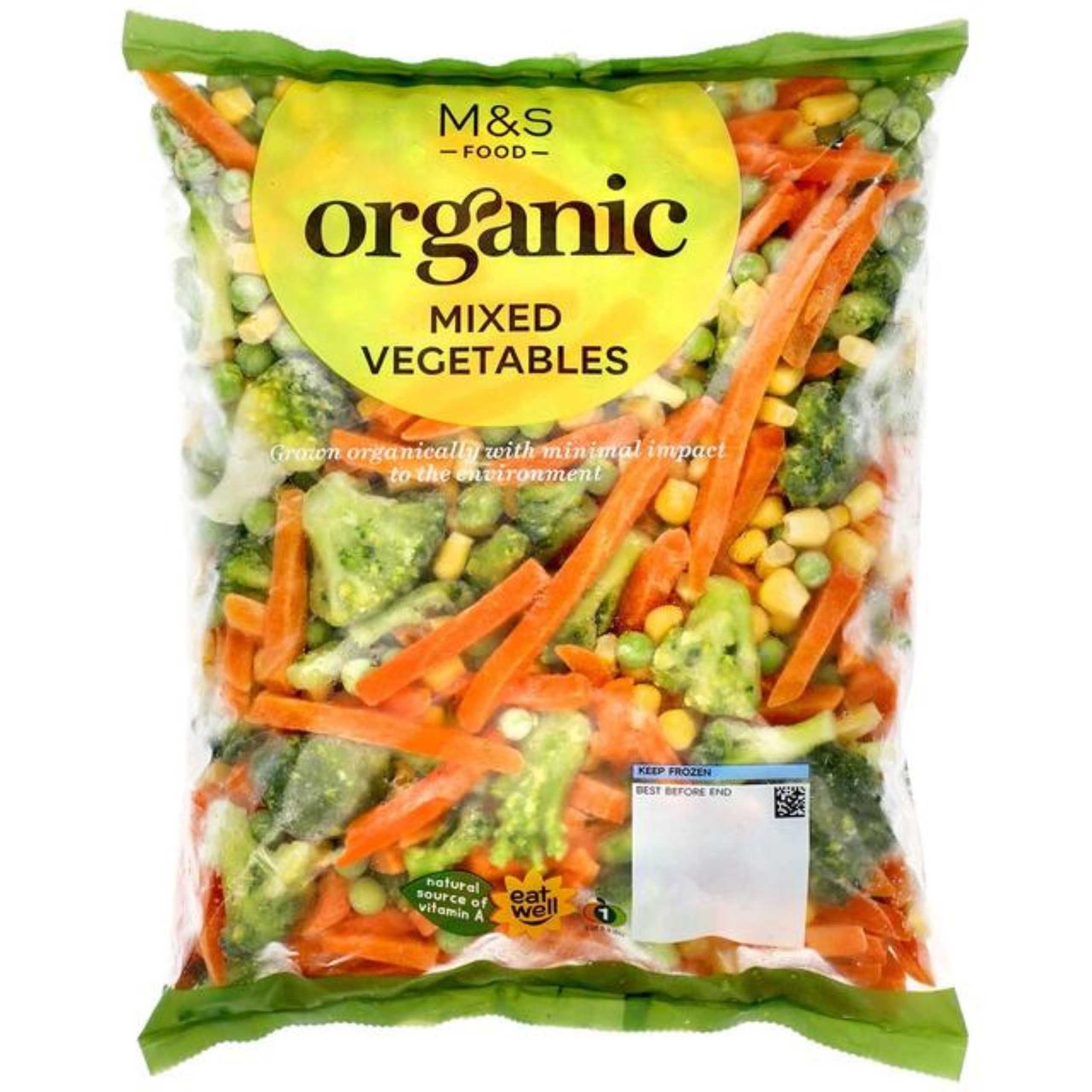 Organic Mixed Vegetables 1 of 1