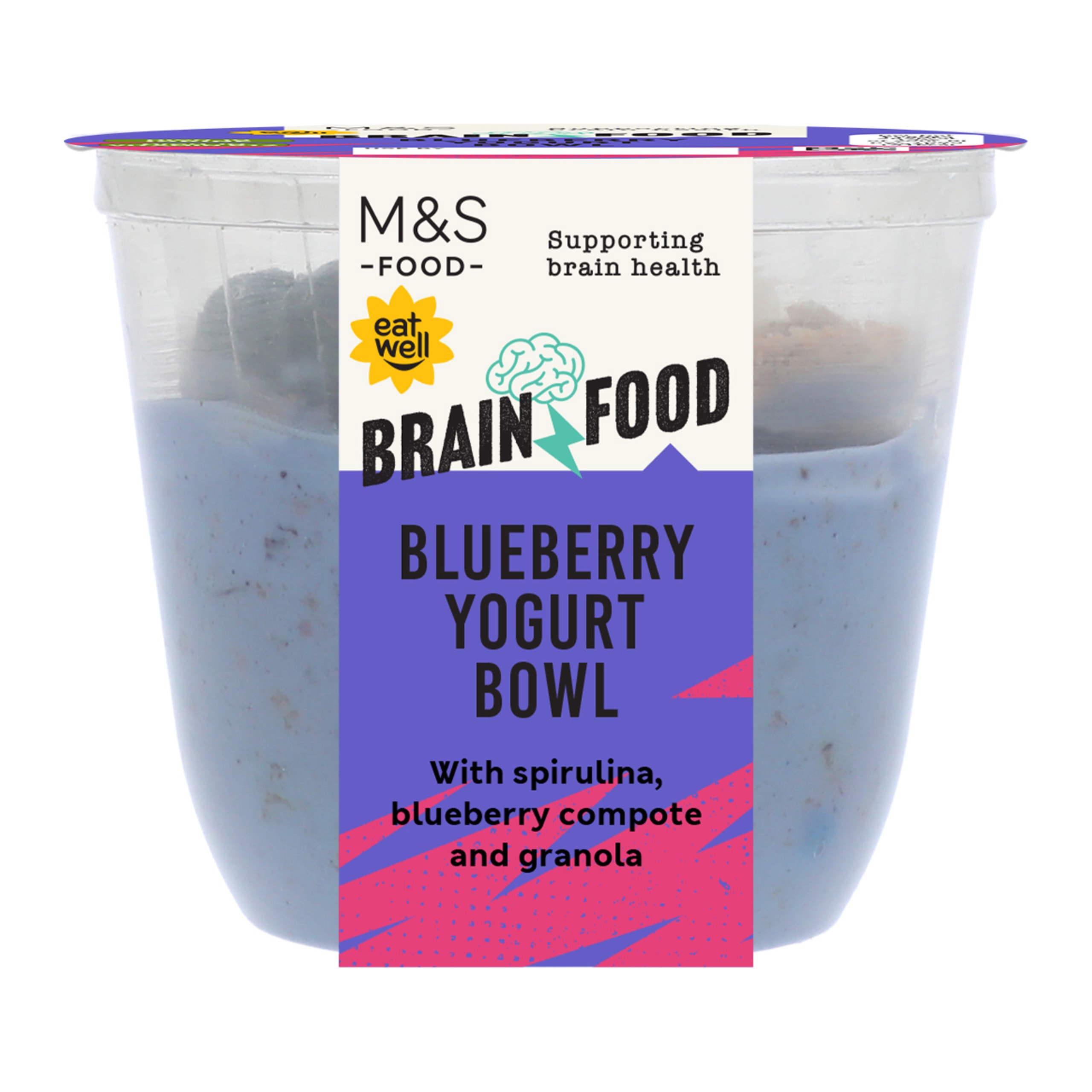 Brain Food Blueberry Yogurt Bowl 1 of 3