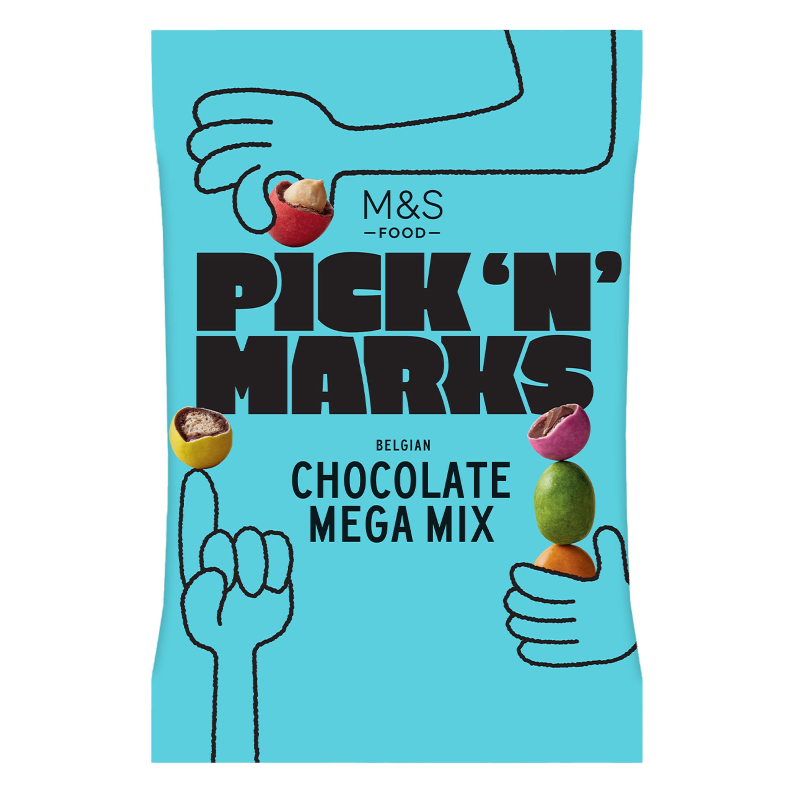 Pick 'n' Marks Belgian Chocolate Mega Mix 1 of 2