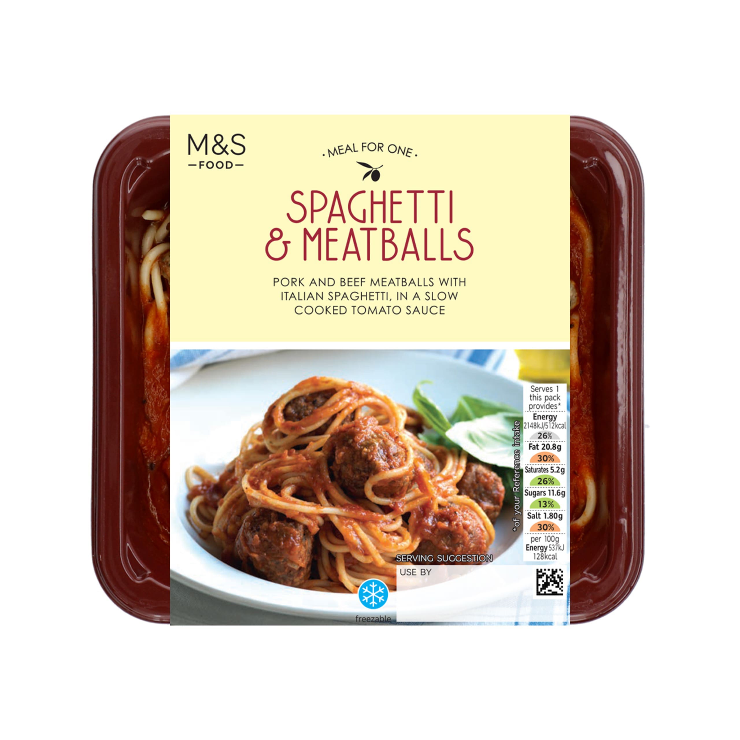 Spaghetti and Meatballs 1 of 1