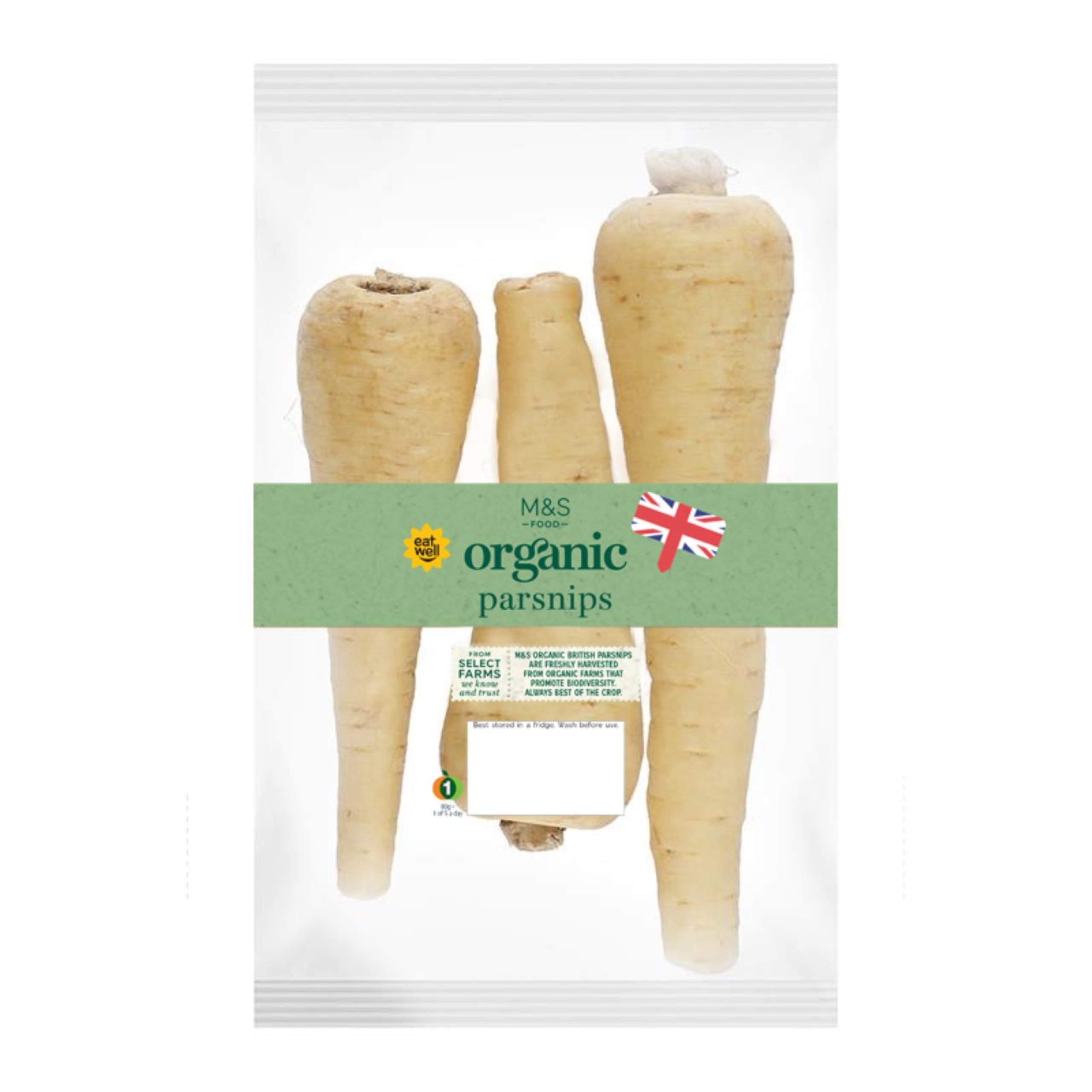 Organic Parsnips 1 of 2