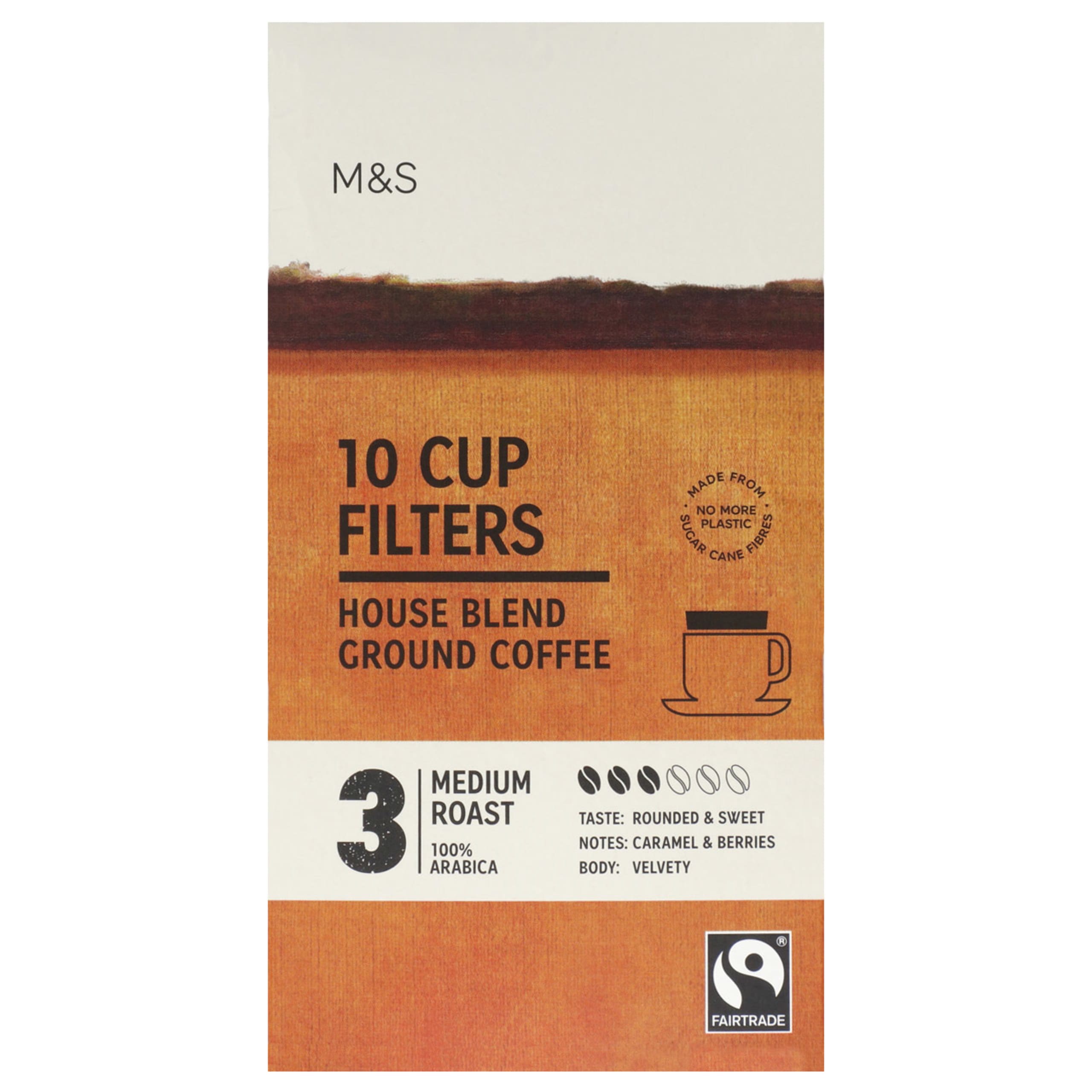 Italian Style Ground Coffee Cup Filters 1 of 1