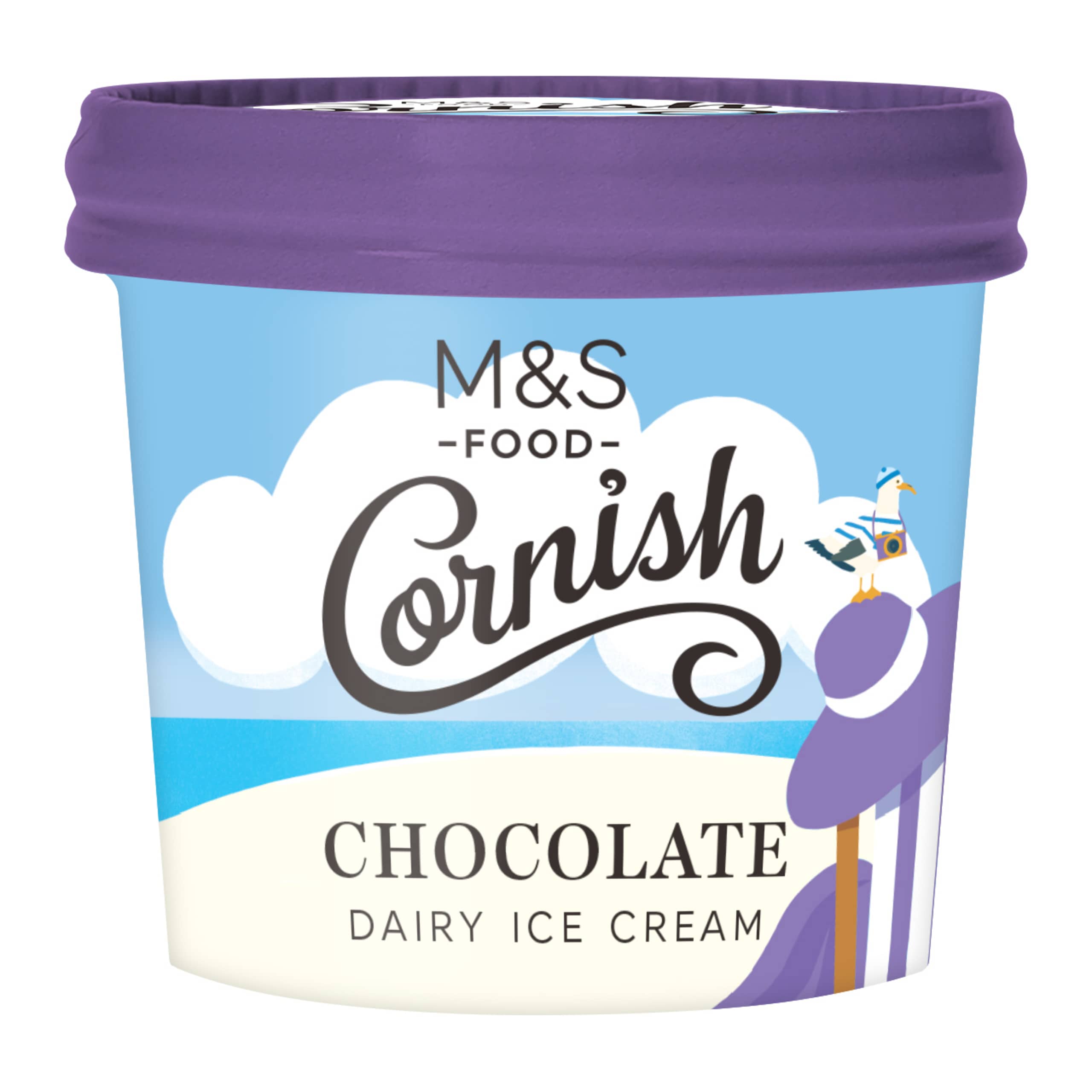 Cornish Chocolate Dairy Ice Cream 1 of 2