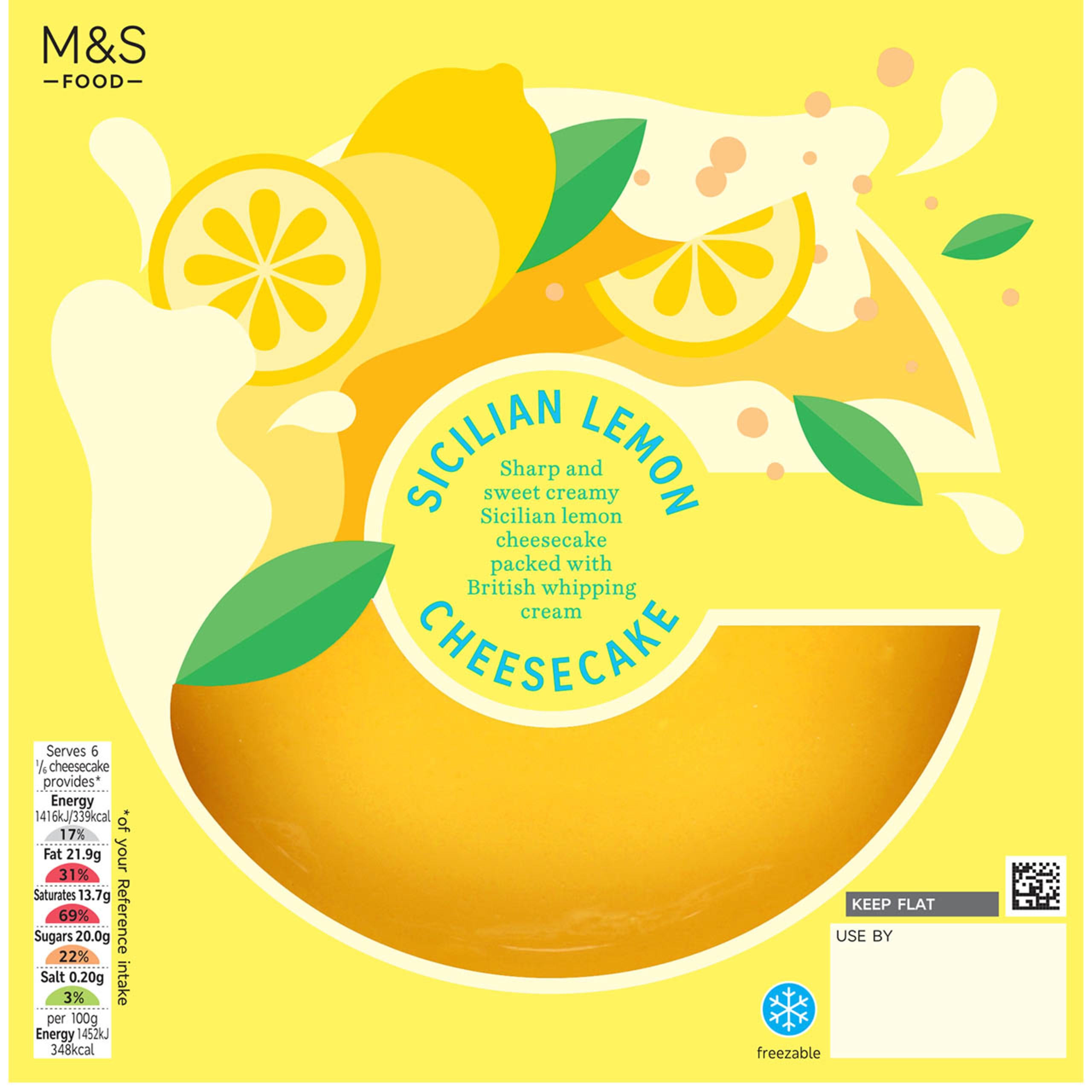 Sicilian Lemon Cheesecake 1 of 1