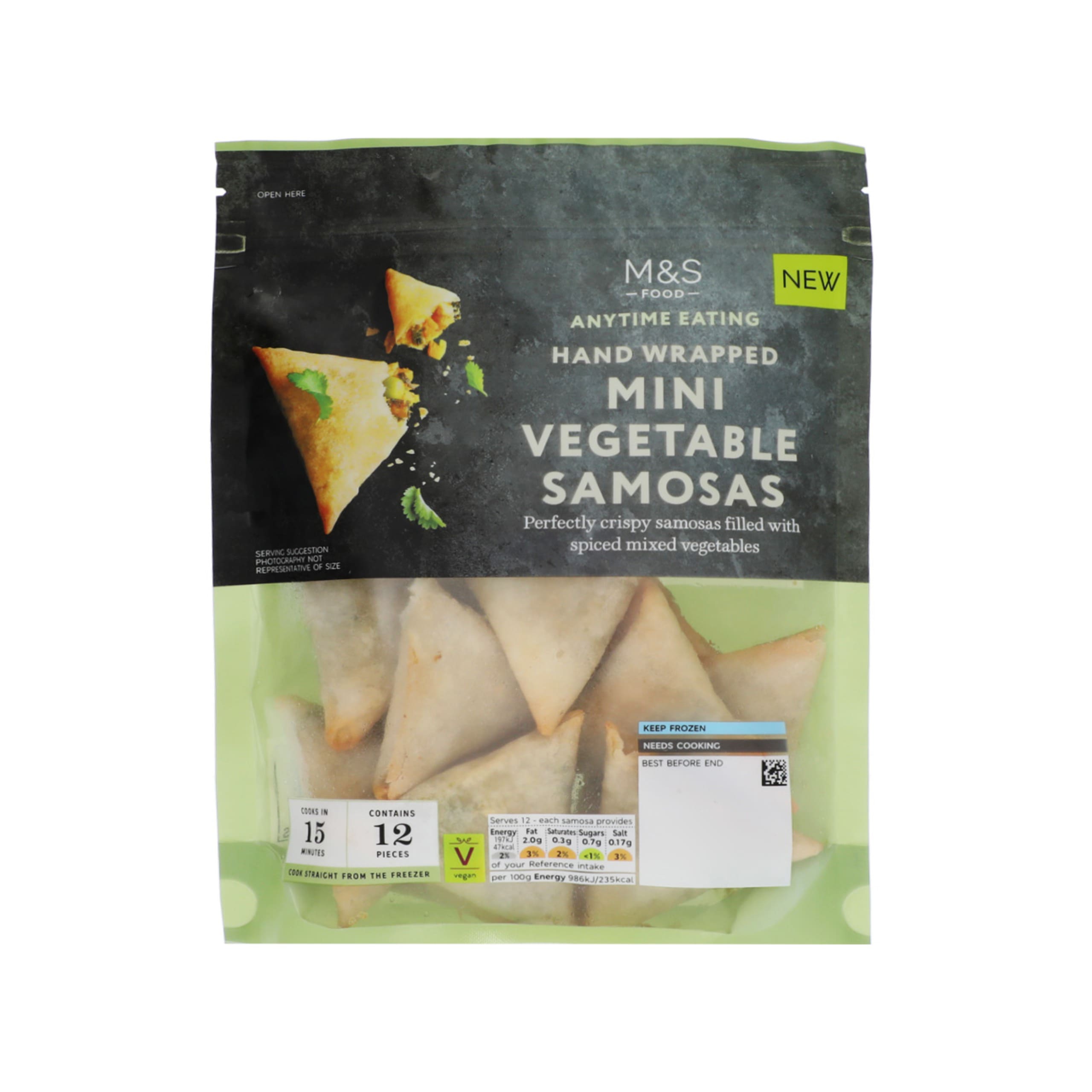 Hand Wrapped Mini Vegetable Samosas 1 of 1