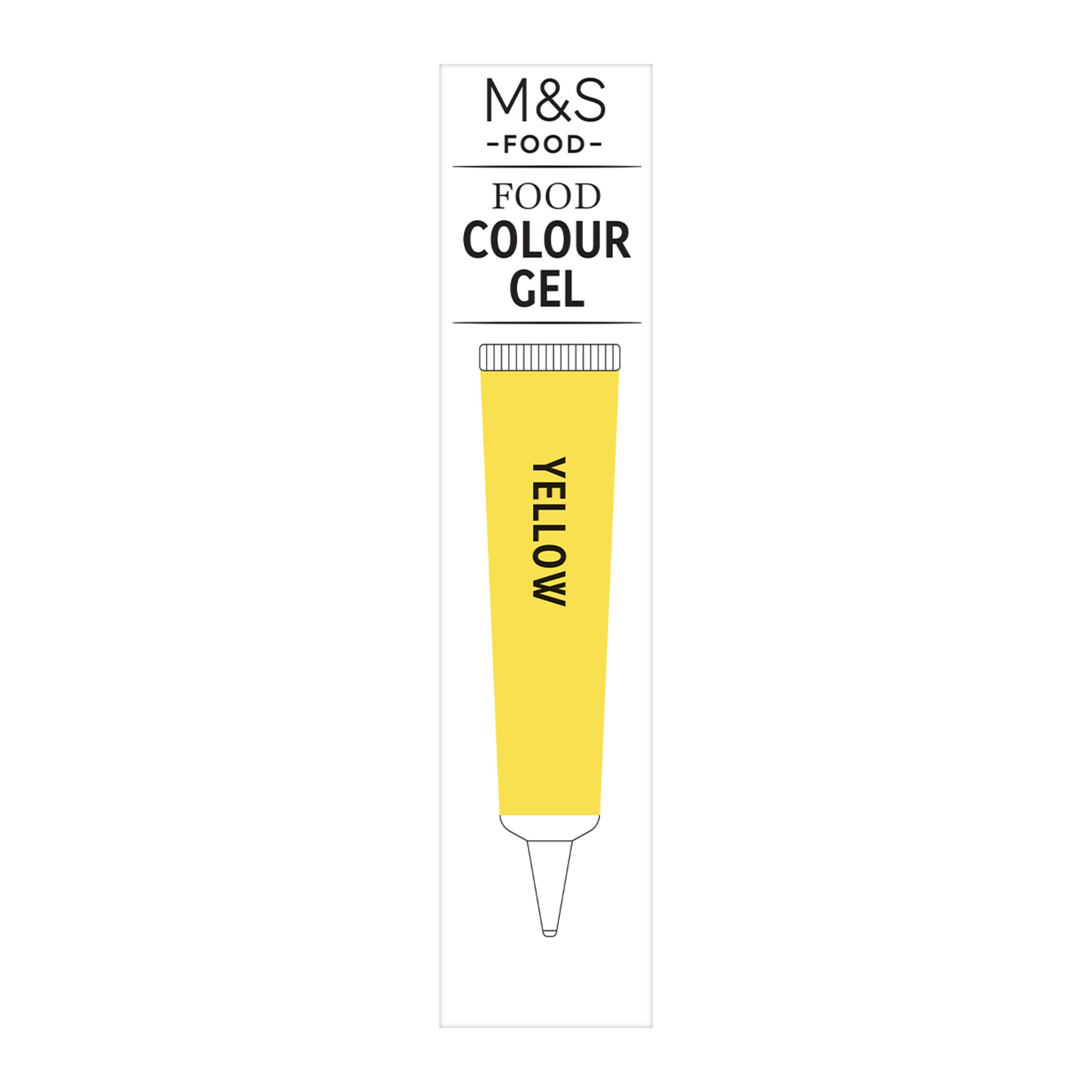 Yellow Food Colour Gel 1 of 1