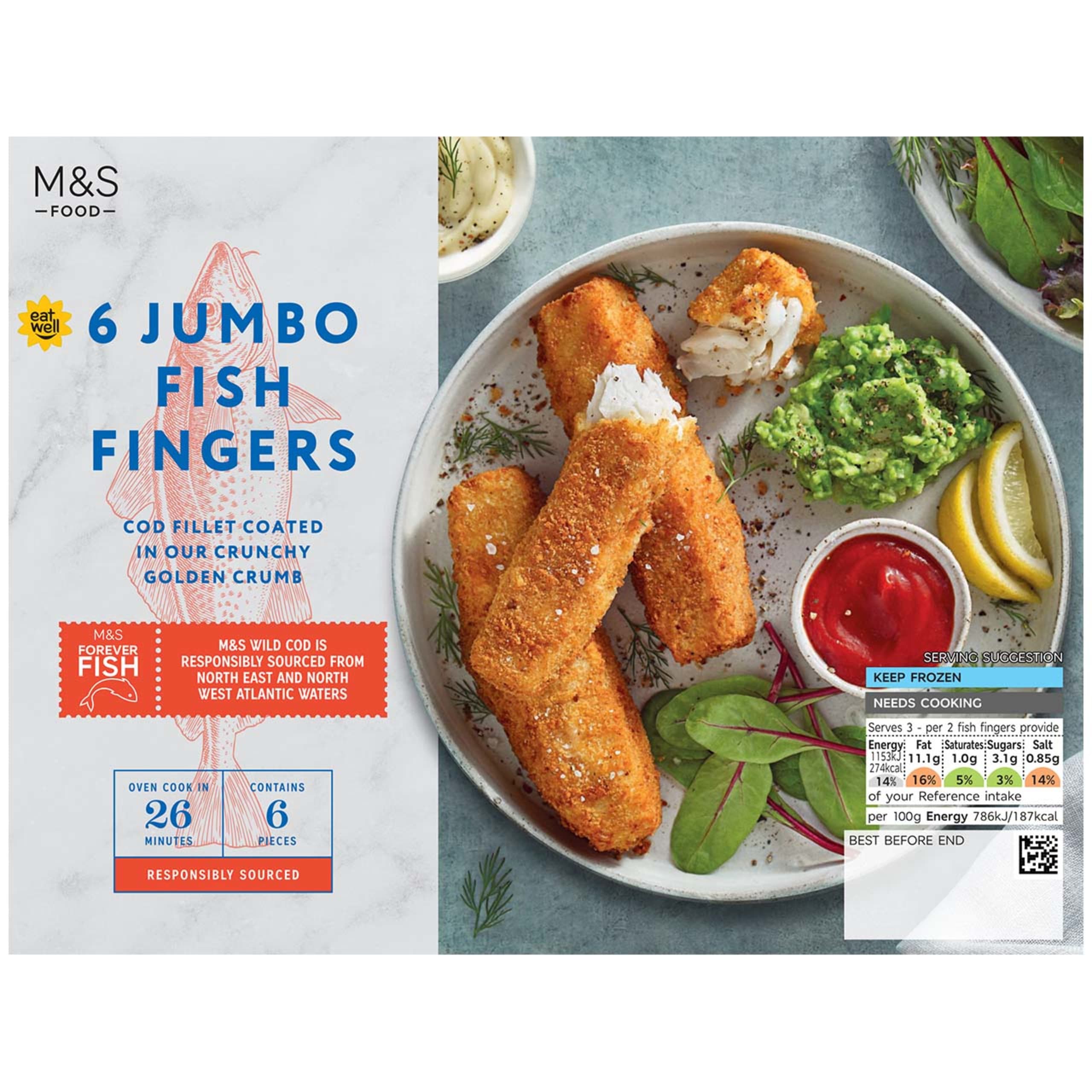 Jumbo Fish Fingers 1 of 2