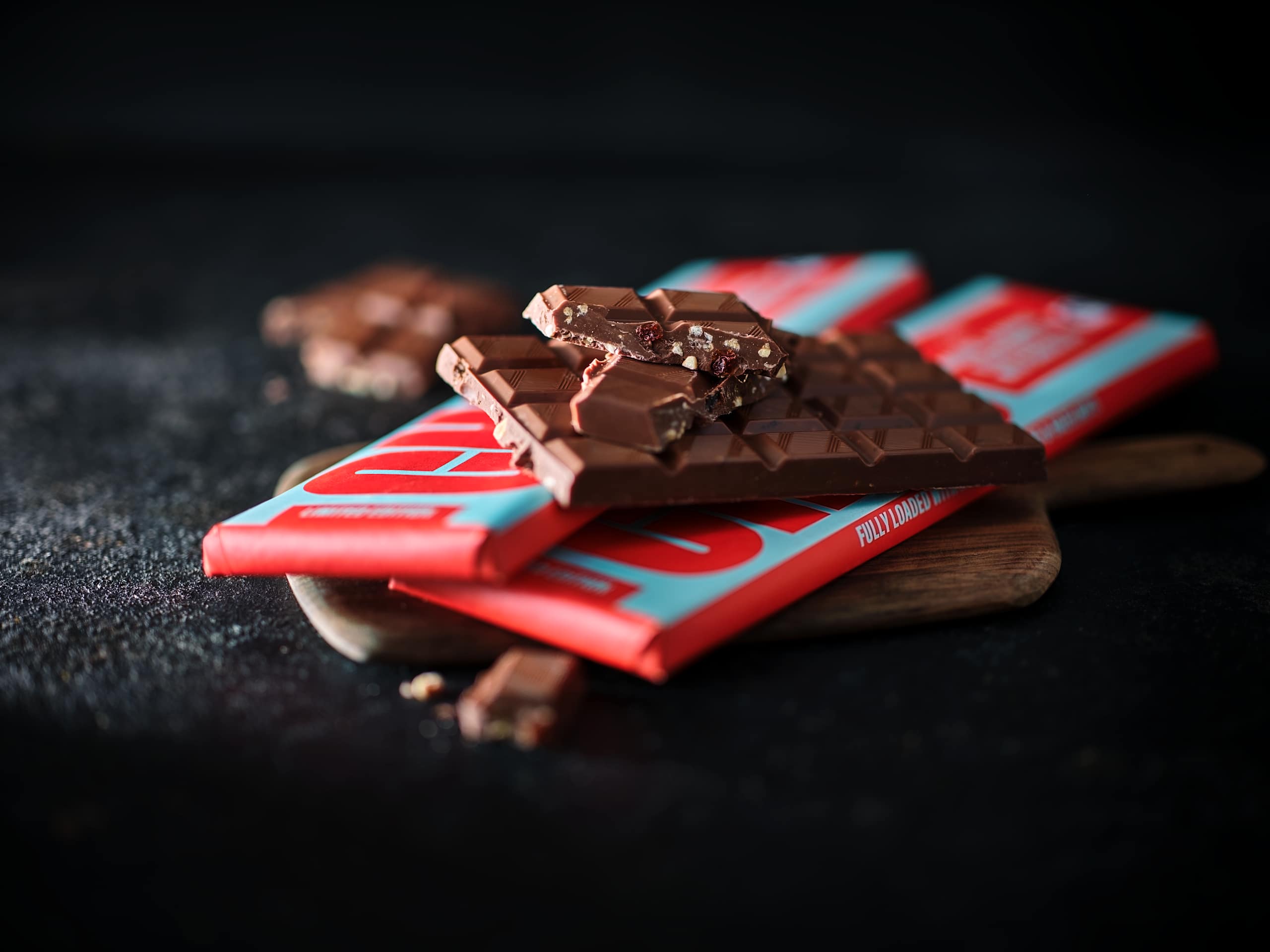 Choc Marks Fruit and Nut Milk Chocolate 2 of 2
