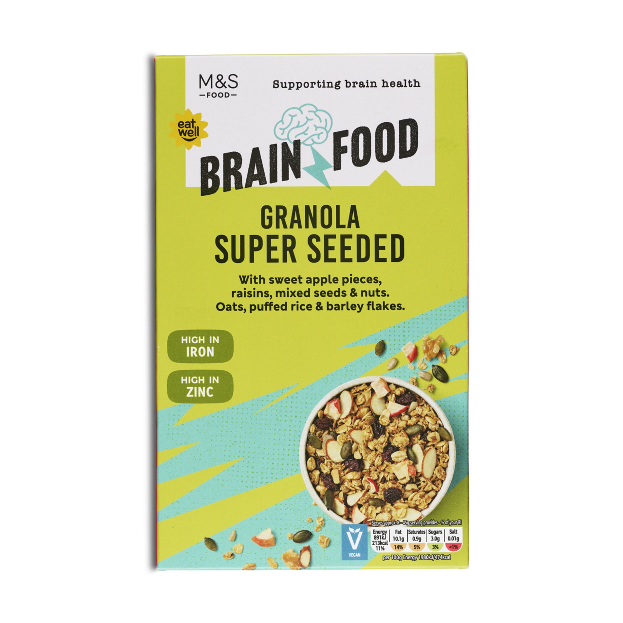 Brain Food Granola Super Seeded 1 of 4