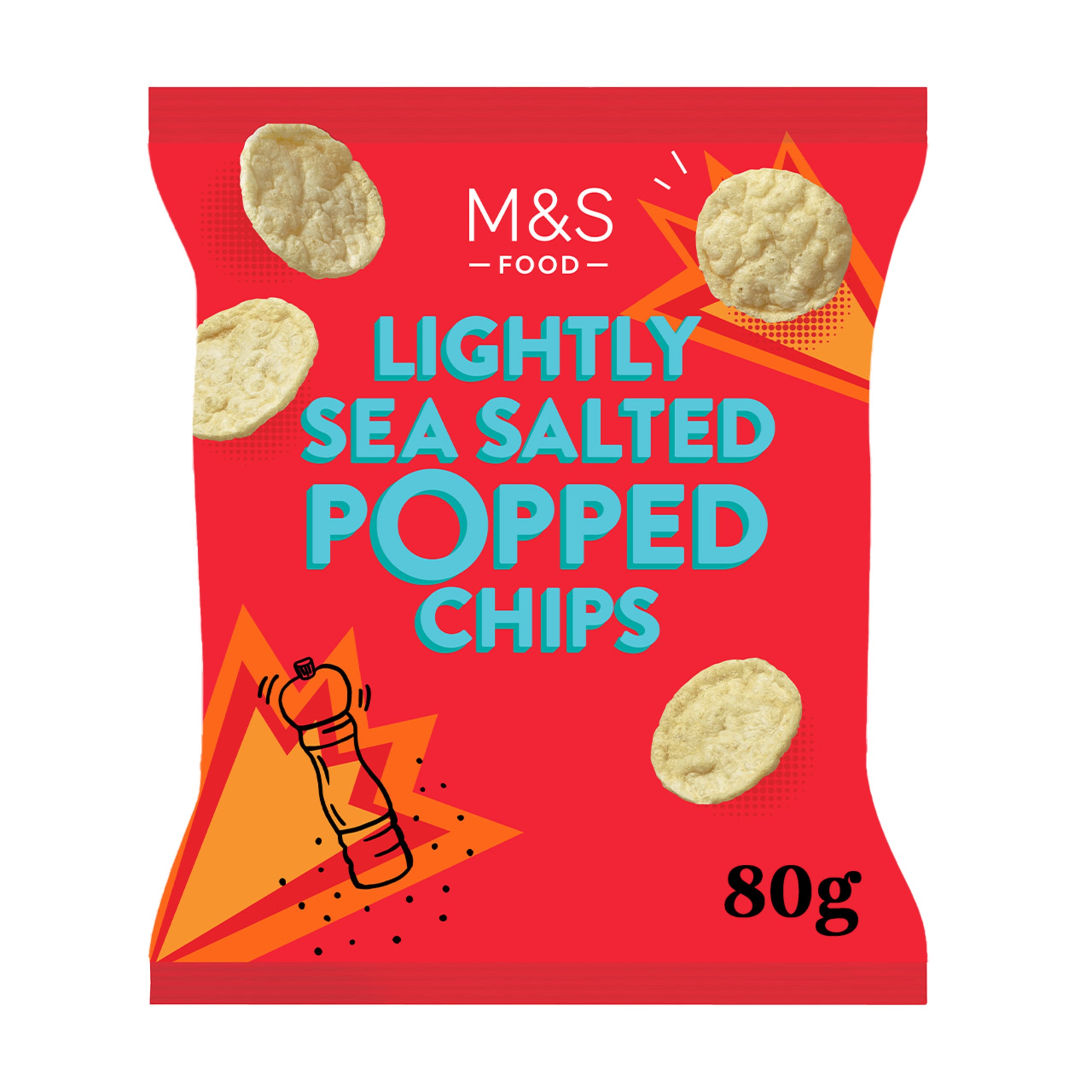 Lightly Sea Salted Popped Chips 1 of 3