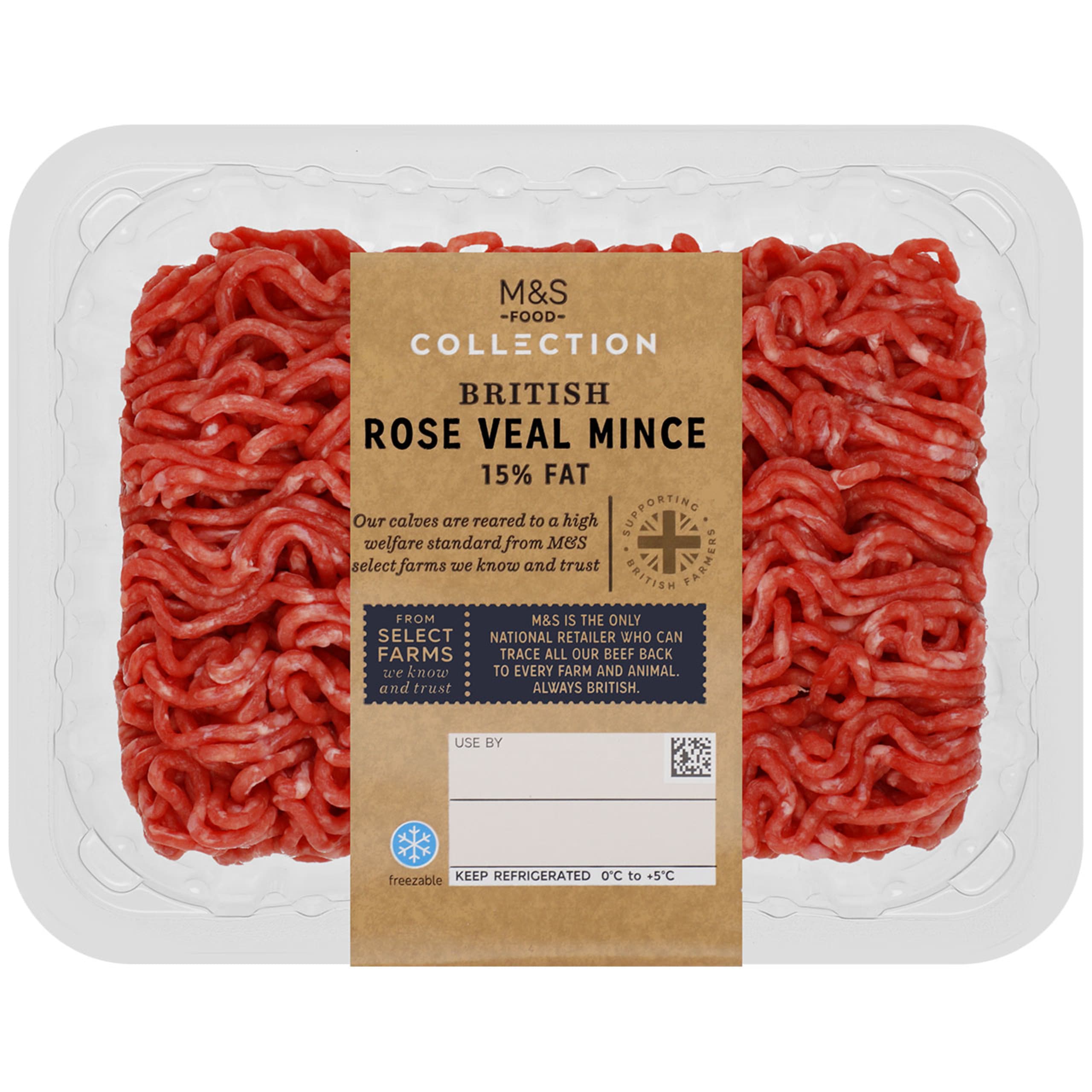 British Rose Veal Mince 15% Fat 1 of 1