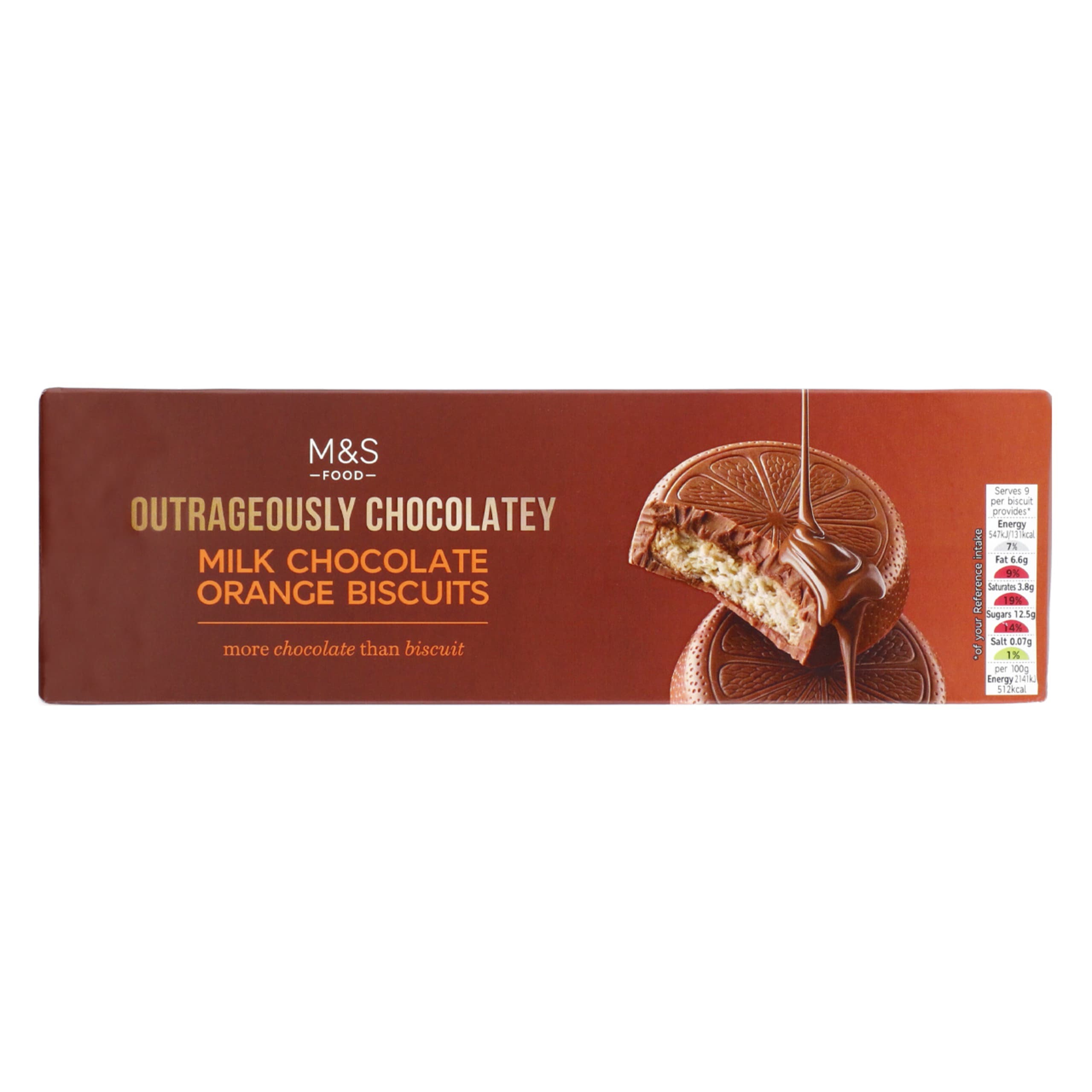 Extremely Chocolatey Milk Chocolate Orange Biscuits 1 of 1