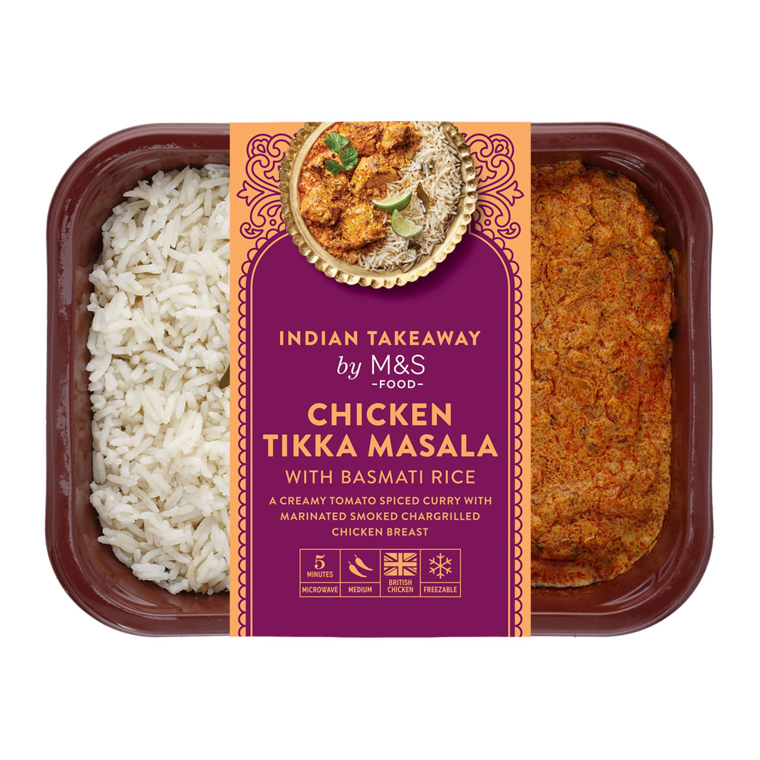 Chicken Tikka Masala & Basmati Rice 1 of 1