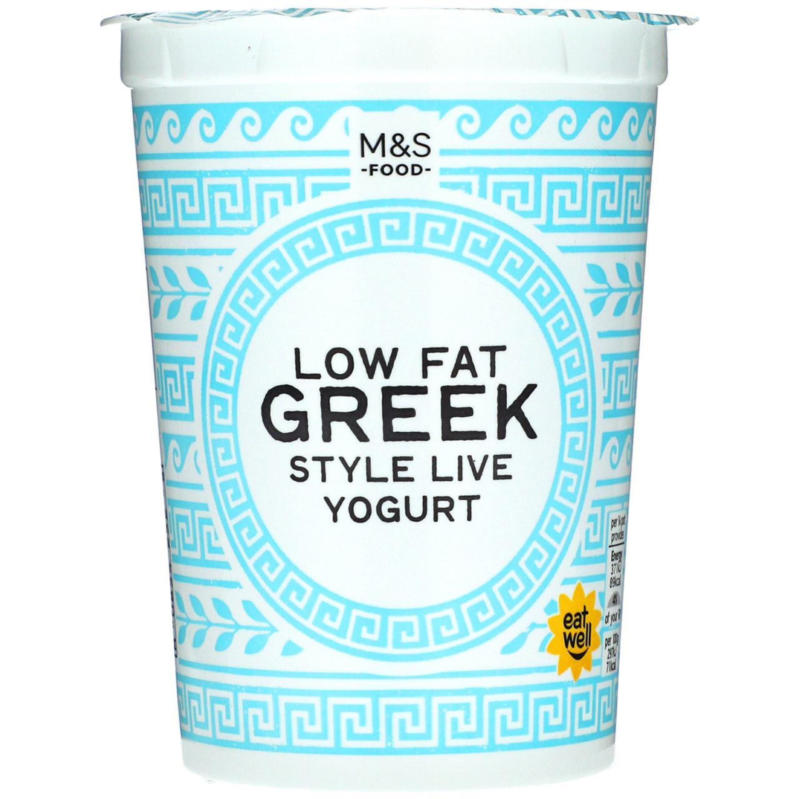 Low Fat Greek Style Live Yogurt 1 of 2