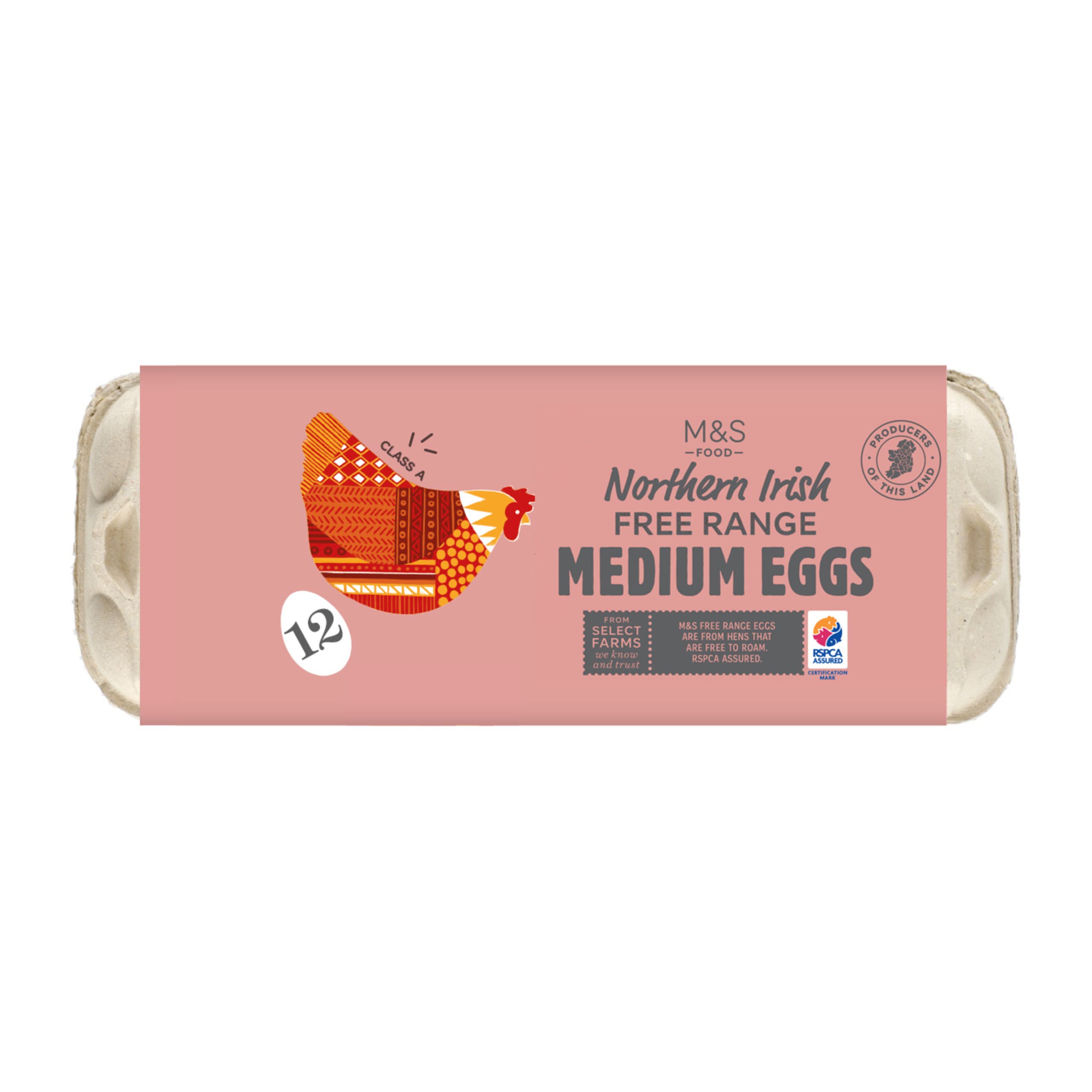 Northern Irish Free Range Medium Eggs 1 of 1
