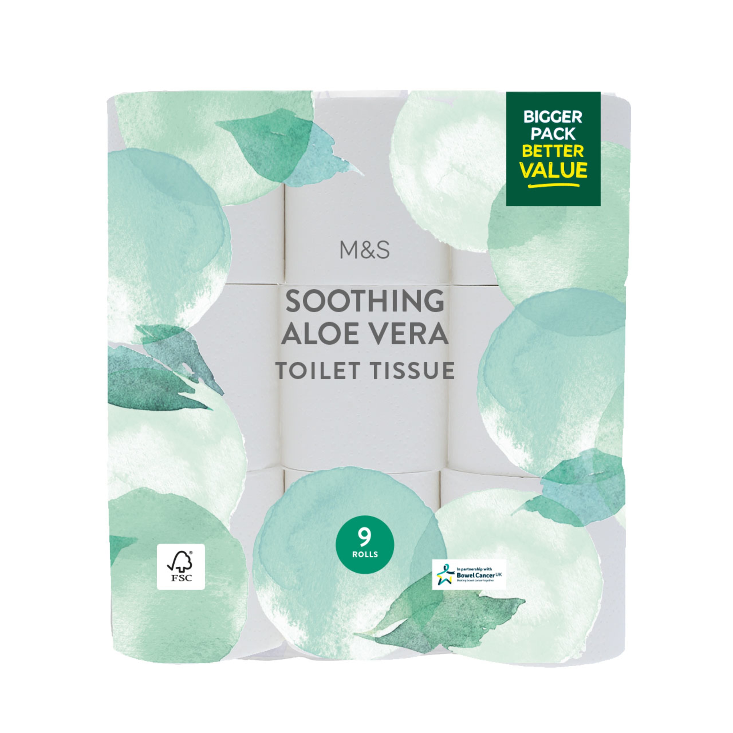 Soothing Aloe Vera Toilet Tissue 1 of 2