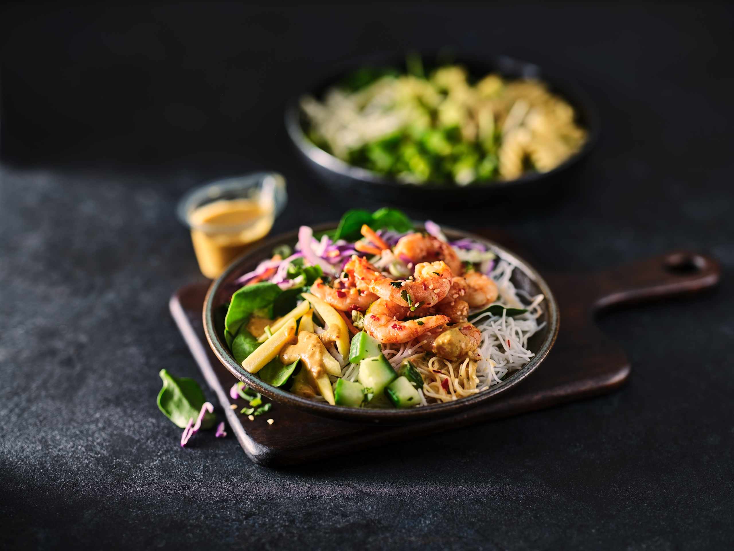Sesame Prawn Summer Roll Salad 2 of 2