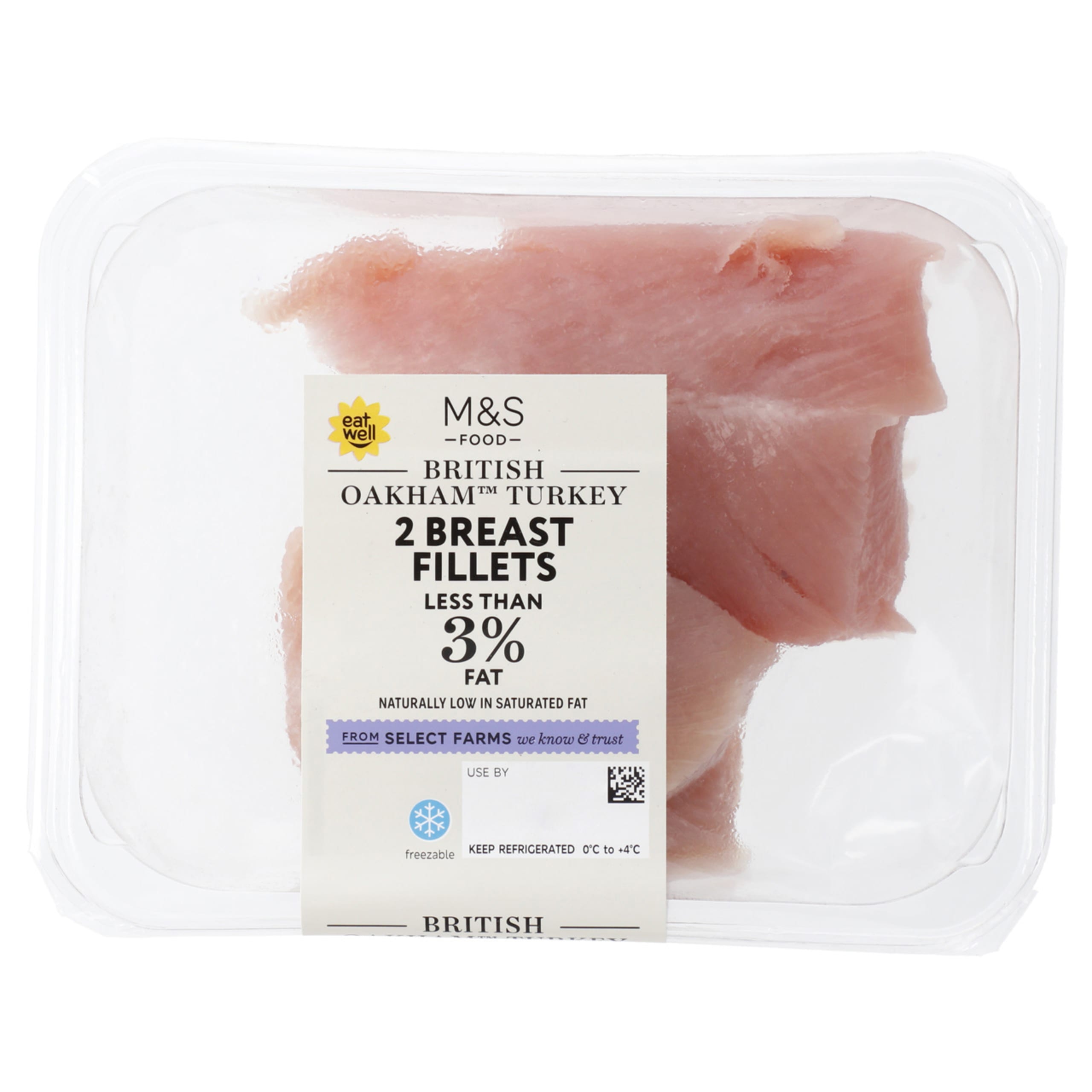 2 British Oakham Turkey Breast Fillets 1 of 1