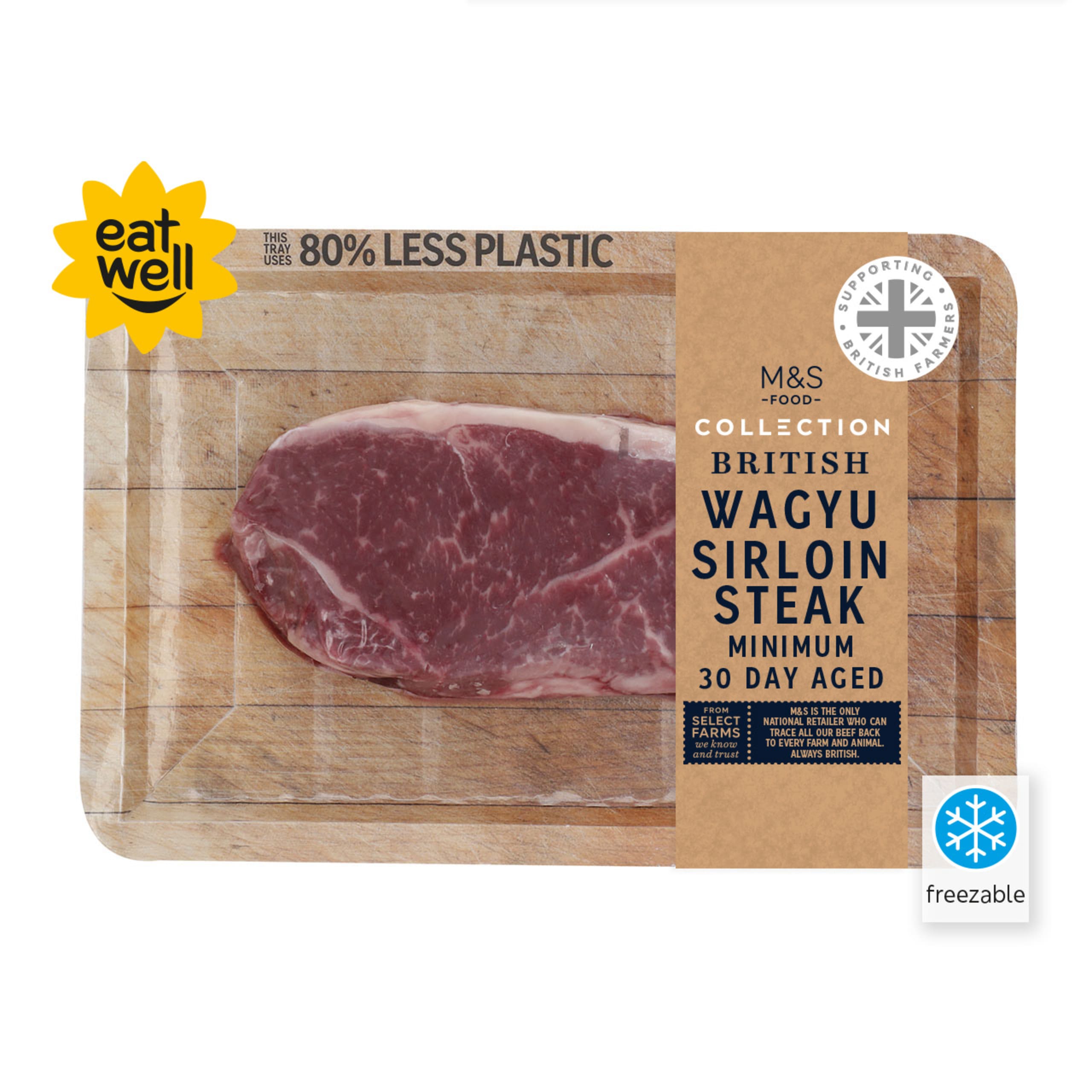 Collection British Wagyu Sirloin Steak 1 of 1