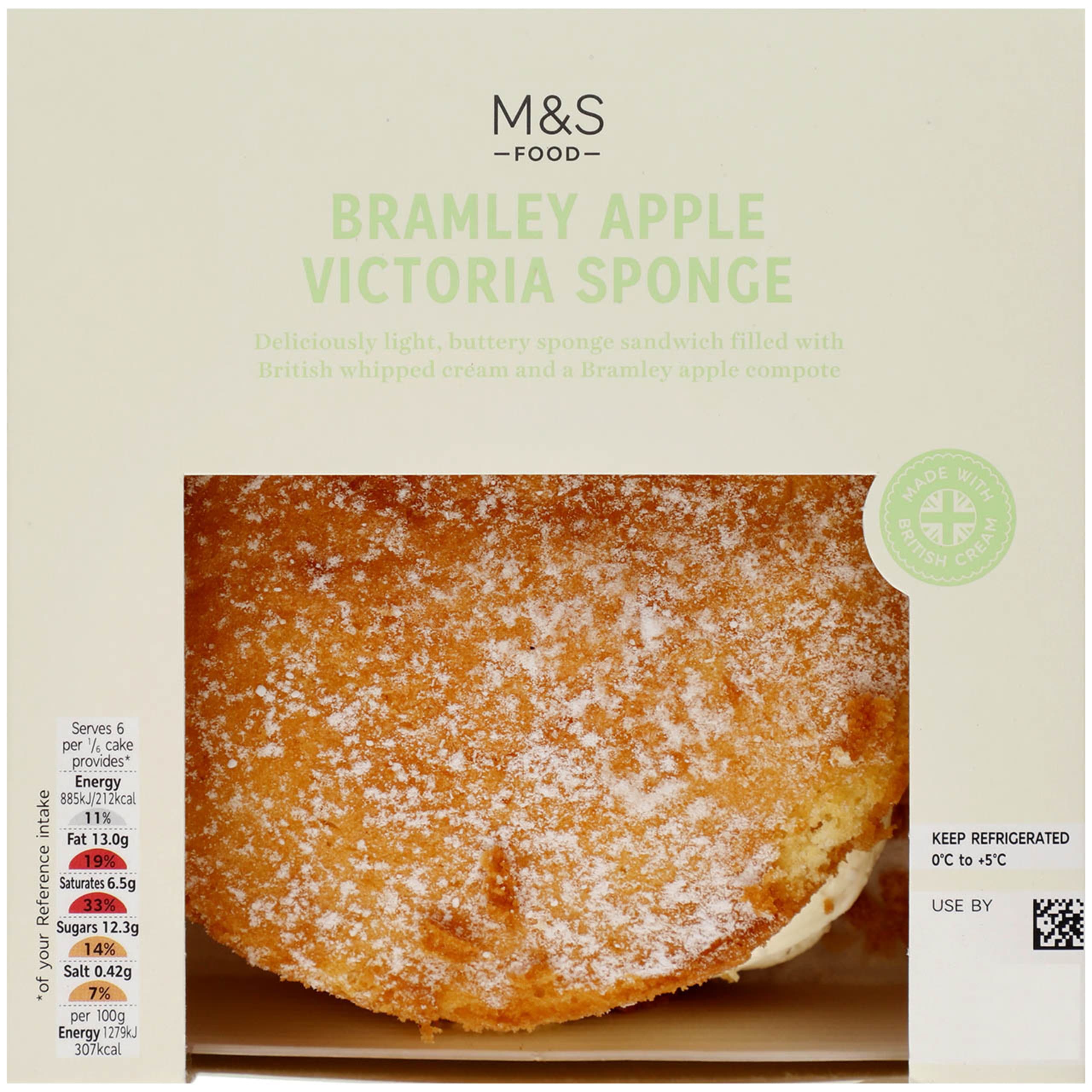 Bramley Apple Victoria Sponge 1 of 1