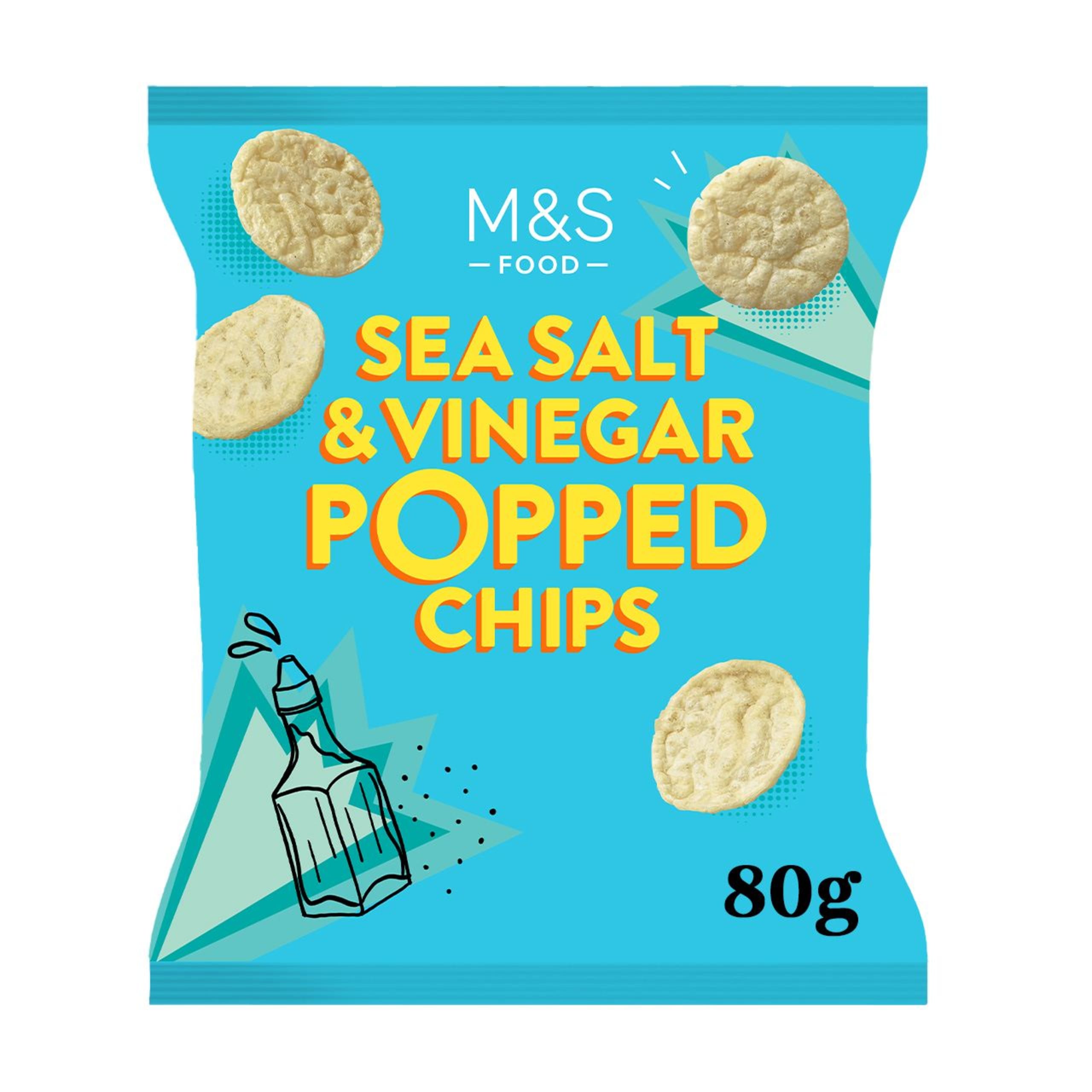 Sea Salt and Vinegar Popped Chips 1 of 2