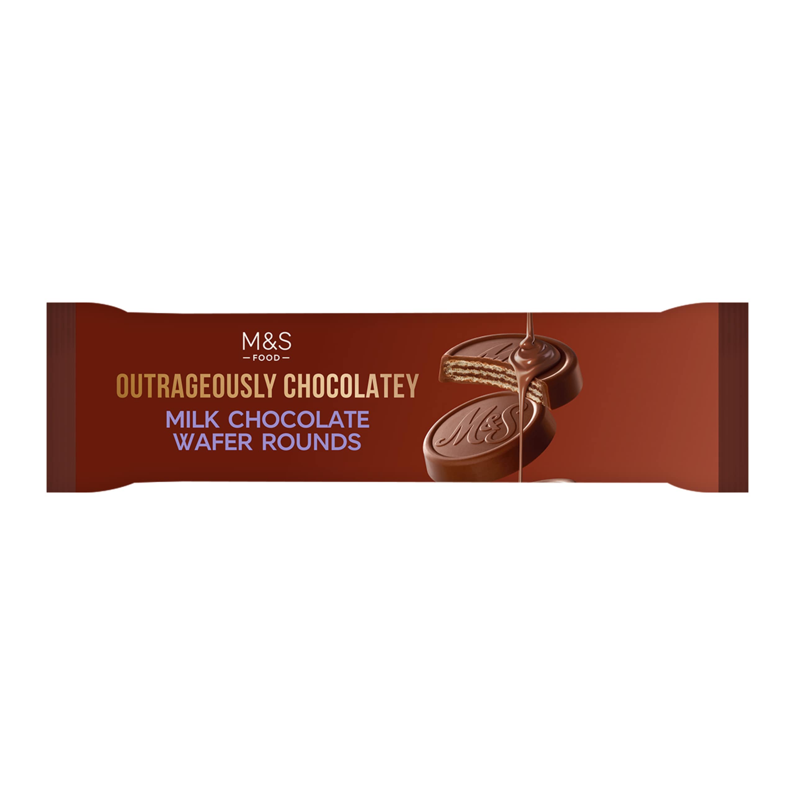 Outrageously Chocolatey Milk Chocolate Wafer Rounds 1 of 1