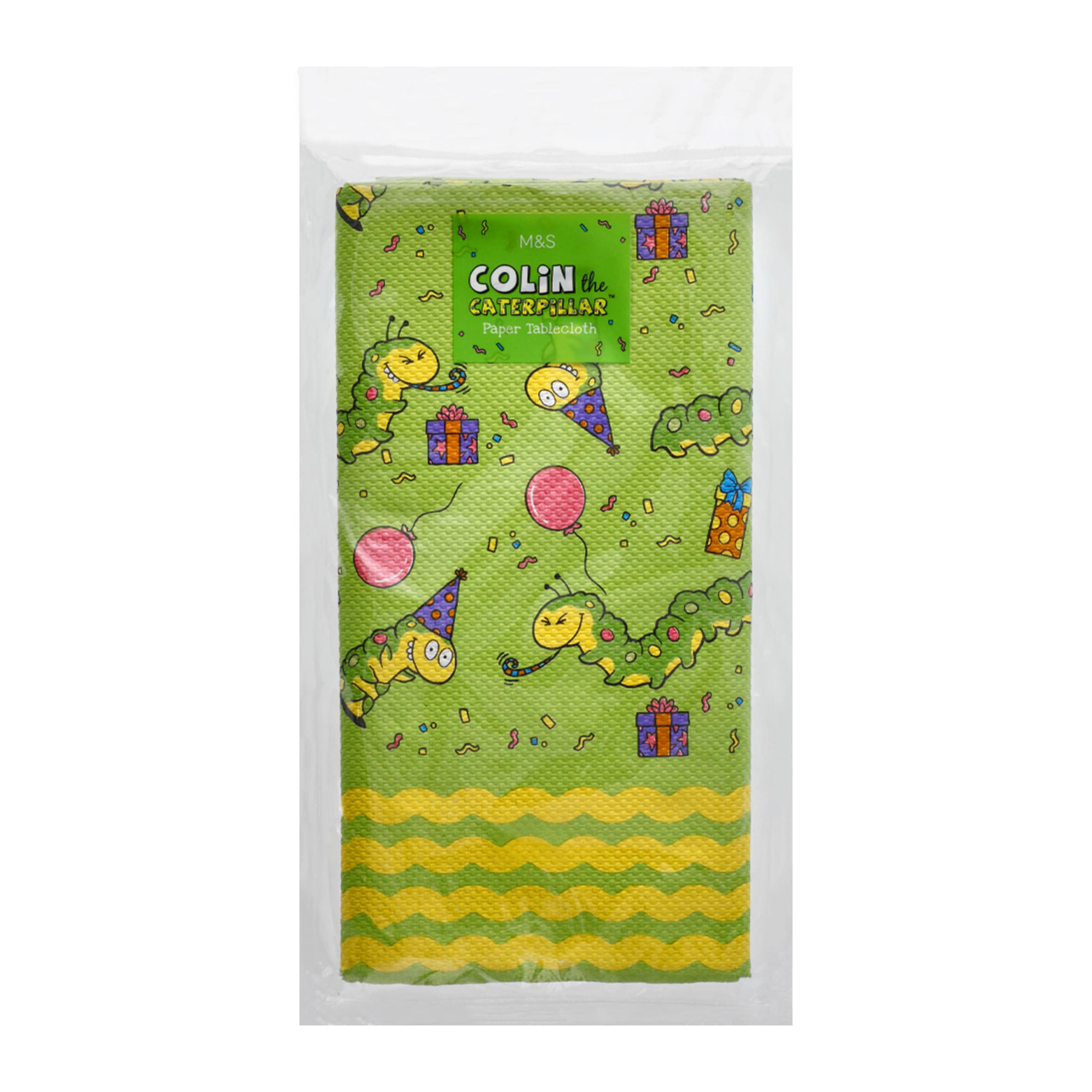 Colin the Caterpillar Paper Tablecloth 1 of 1