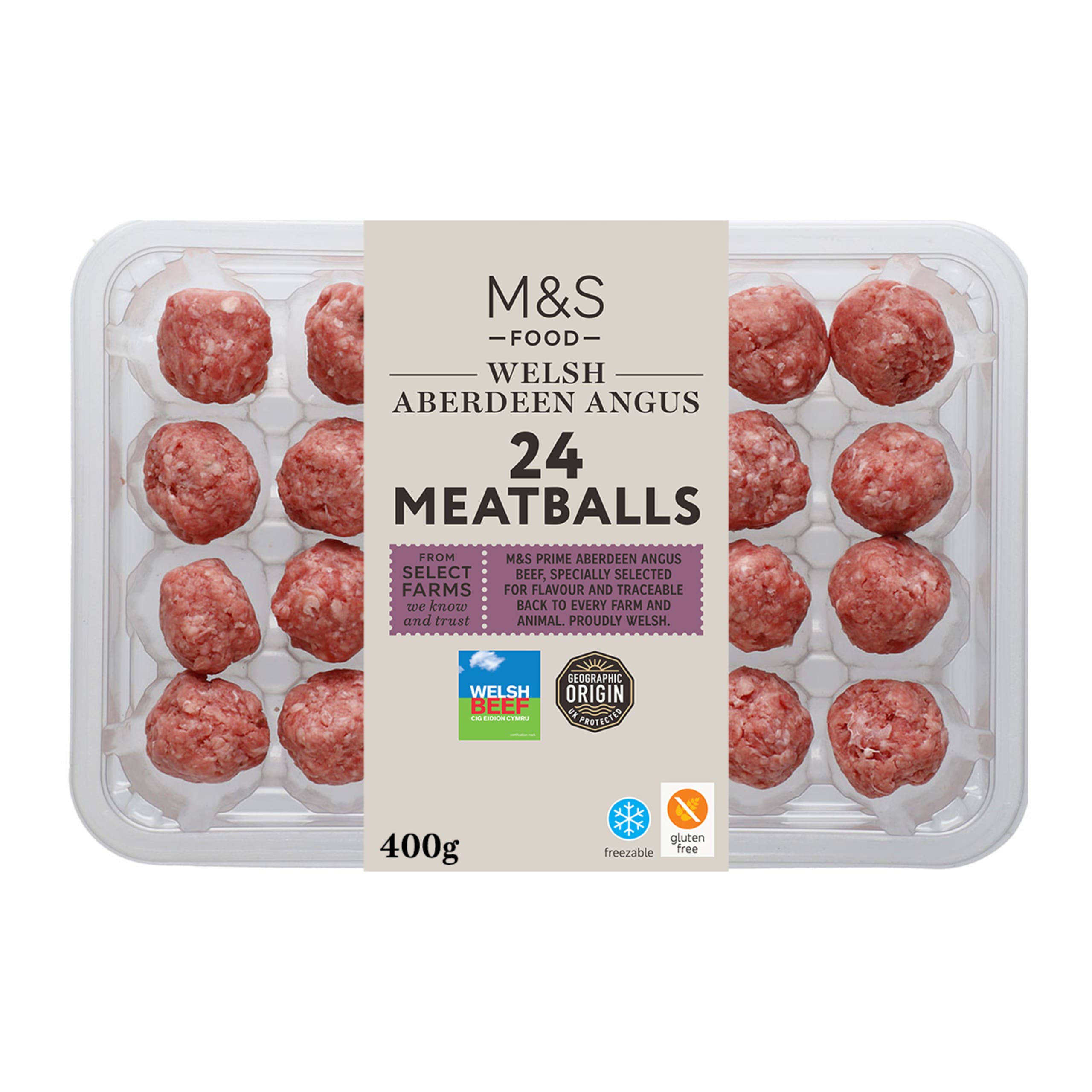 Welsh Aberdeen Angus Beef Meatballs 1 of 1