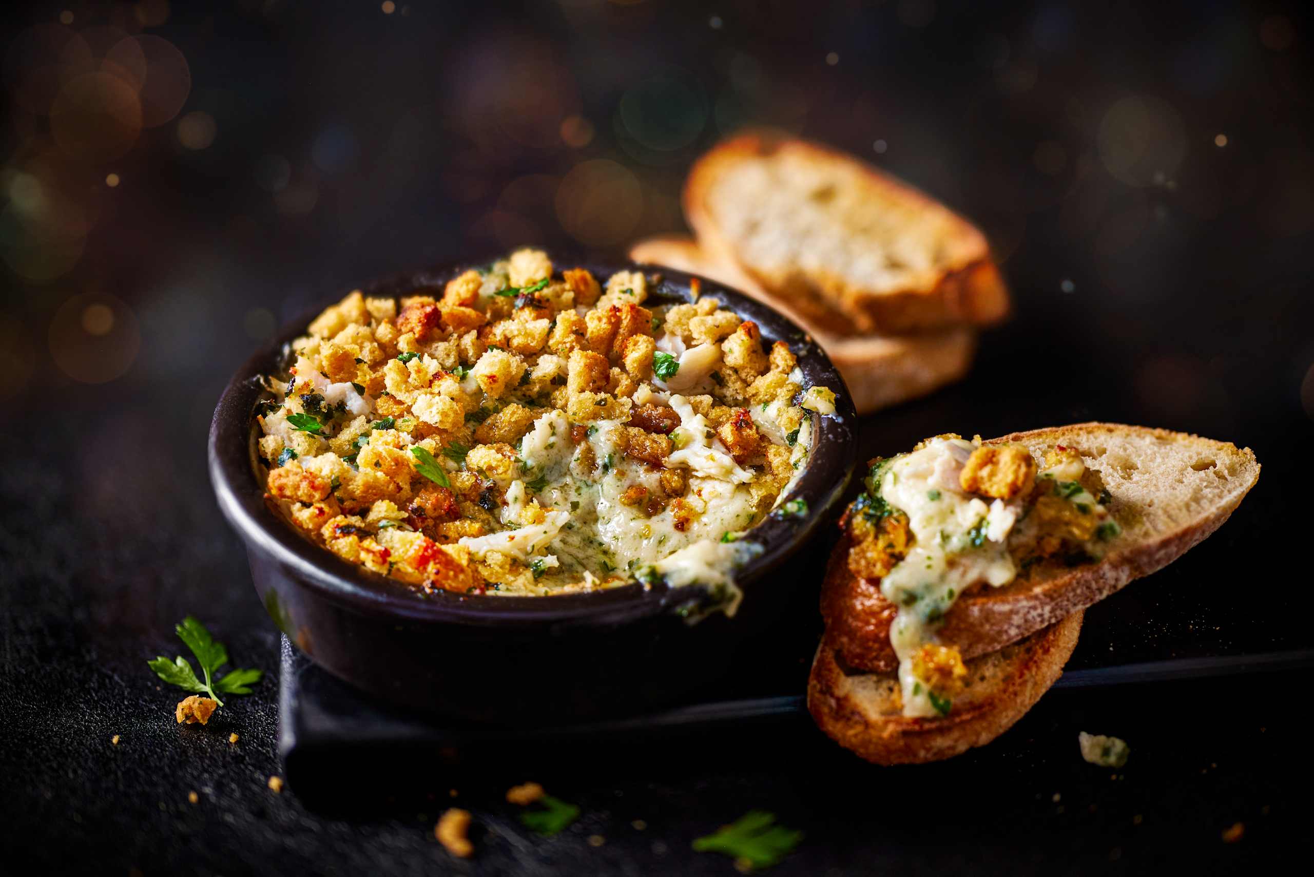 Chicken Kyiv Hot Melting Dip 2 of 2