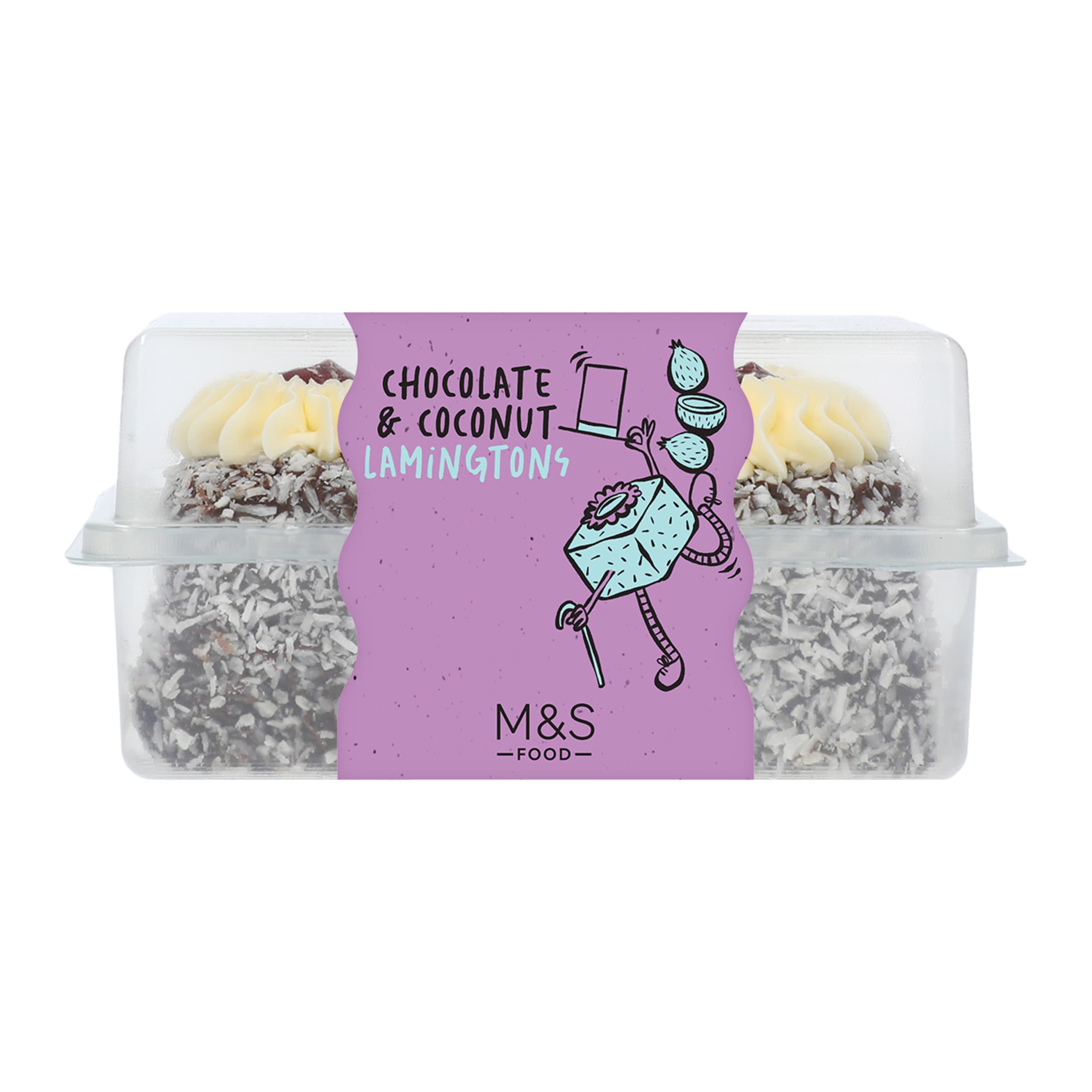 Chocolate and Coconut Lamingtons 1 of 2