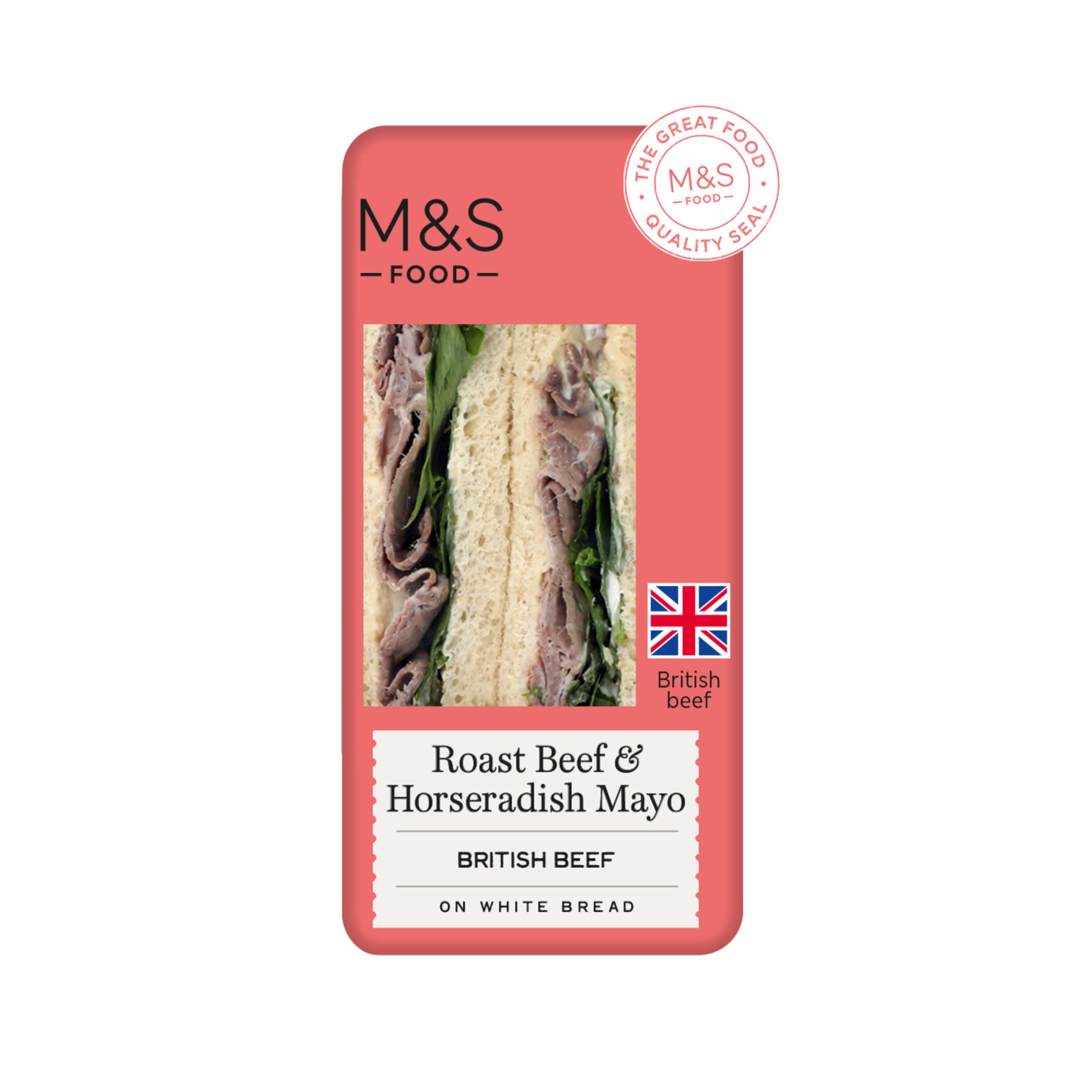 Roast Beef and Horseradish Mayo Sandwich 1 of 1