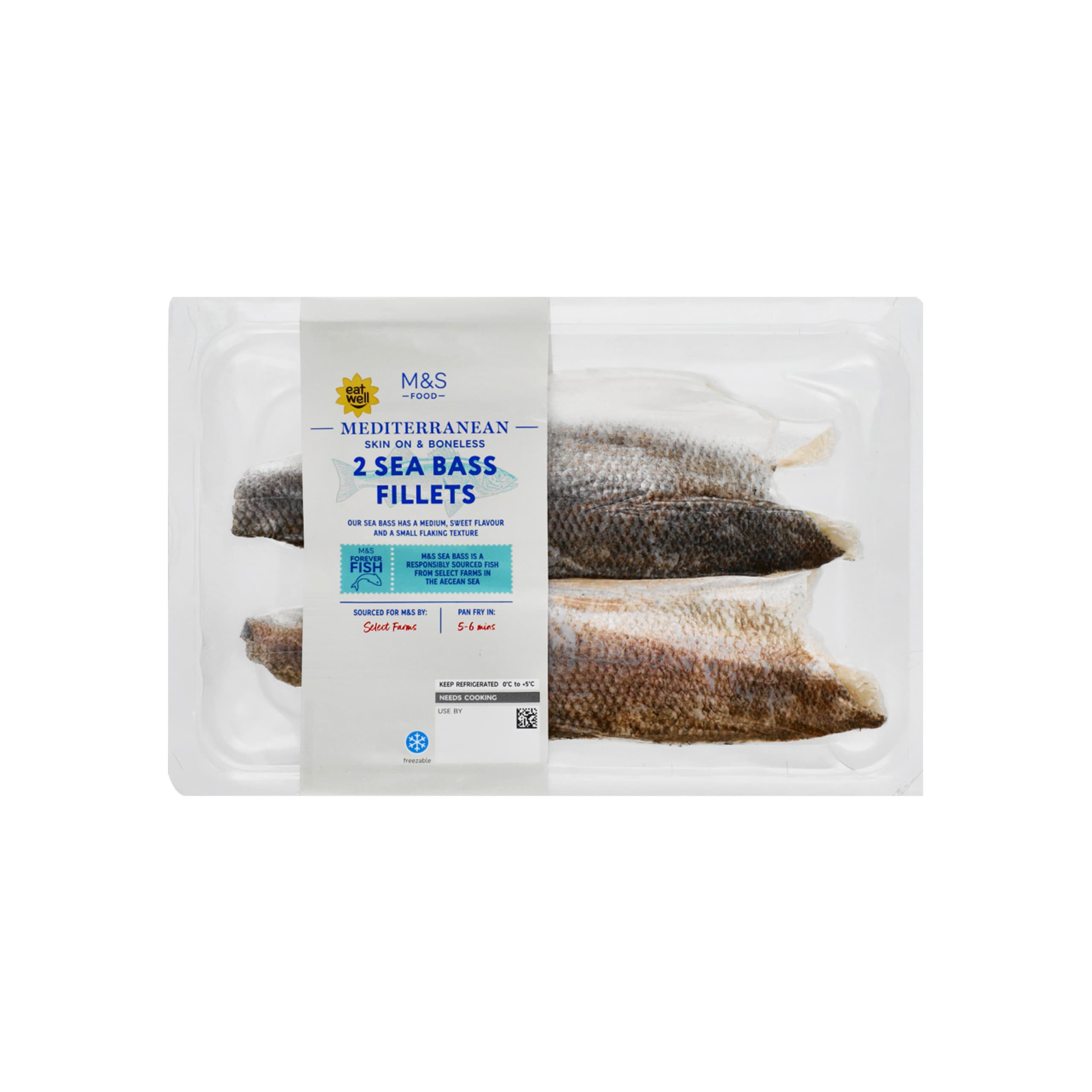 2 Sea Bass Fillets 1 of 1