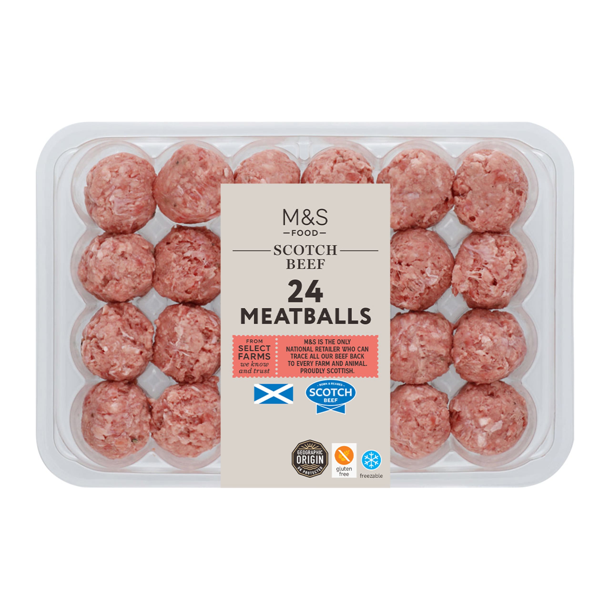 Scotch Beef 24 Meatballs 1 of 1