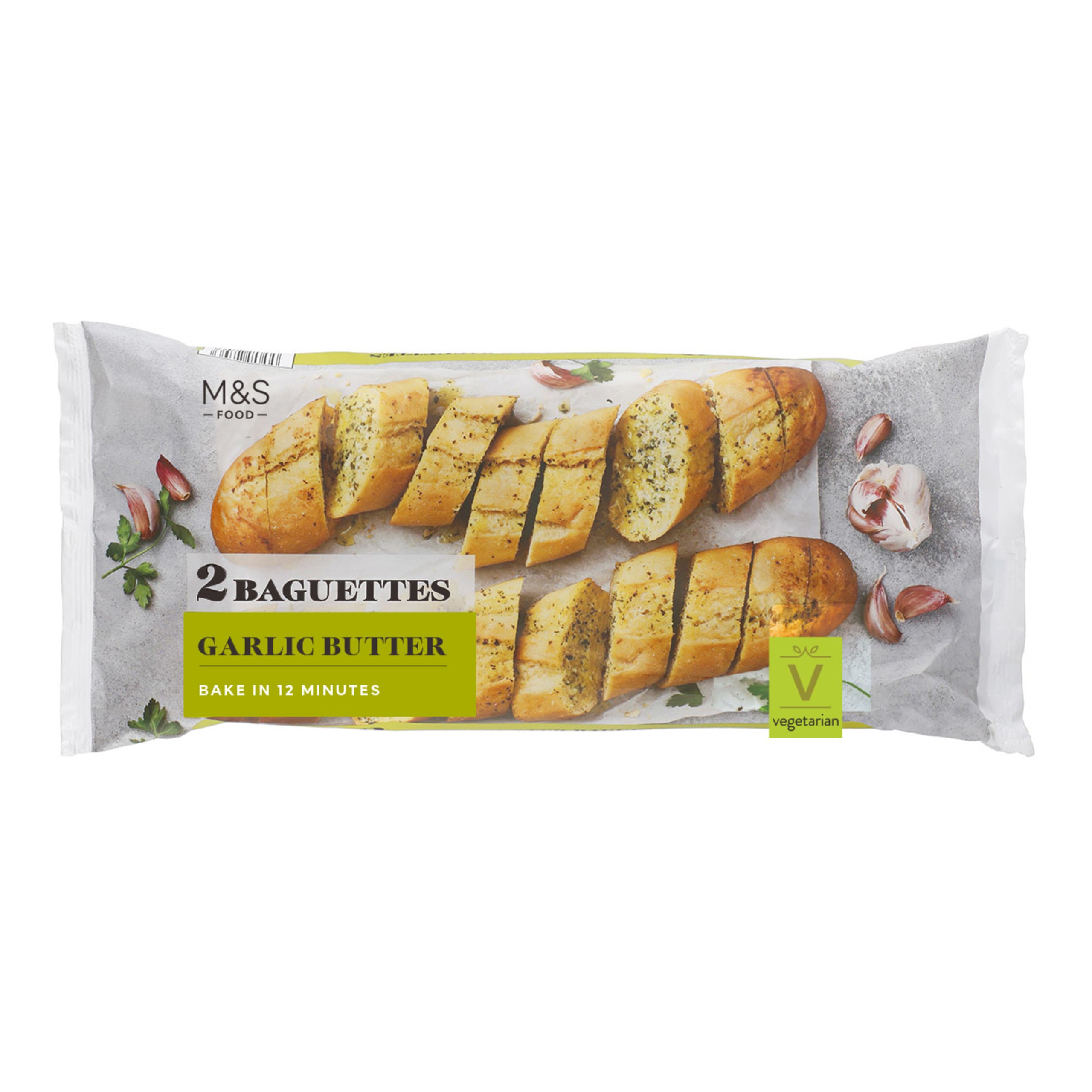 2 Garlic Baguettes 1 of 1