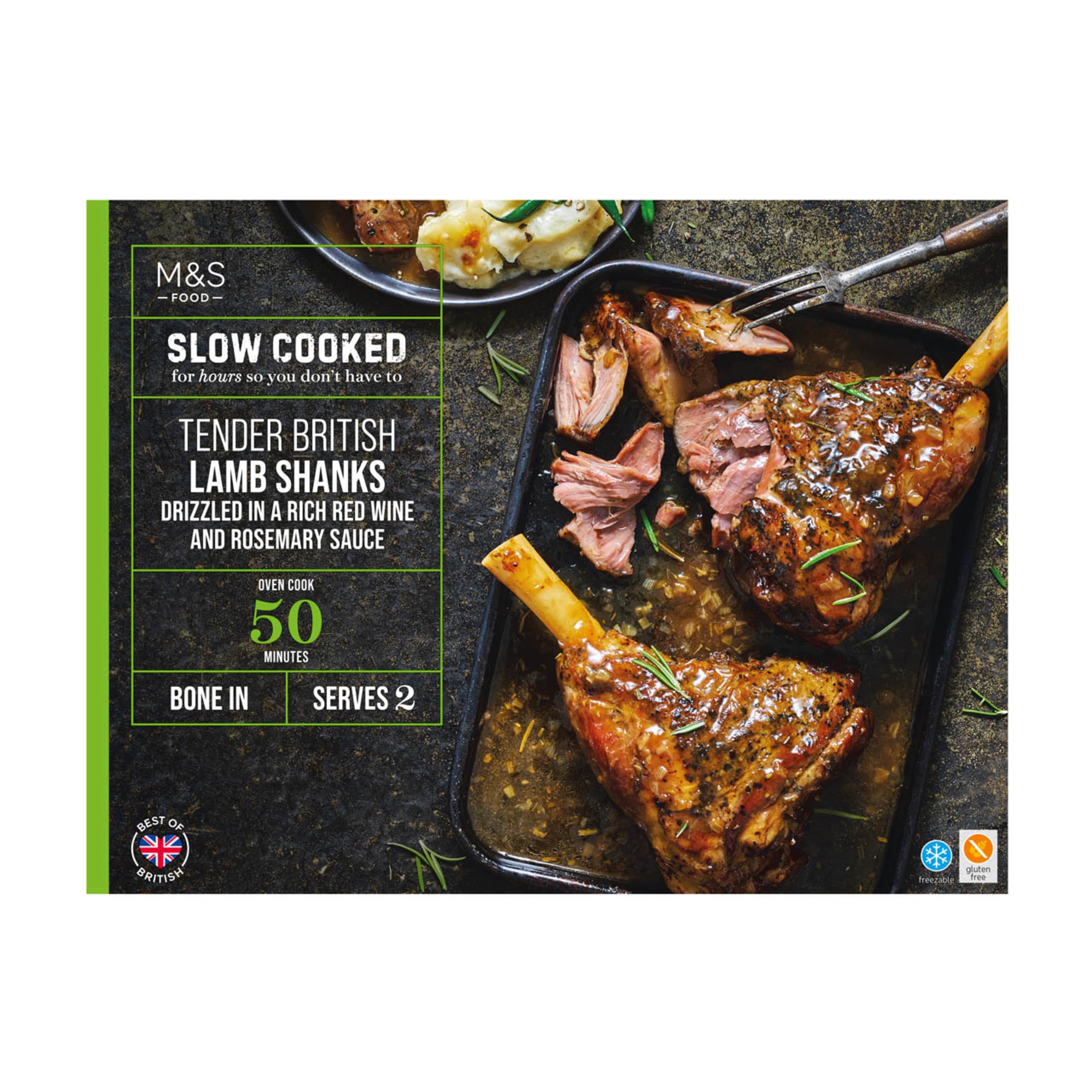 Slow Cooked Tender British Lamb Shanks | M&S