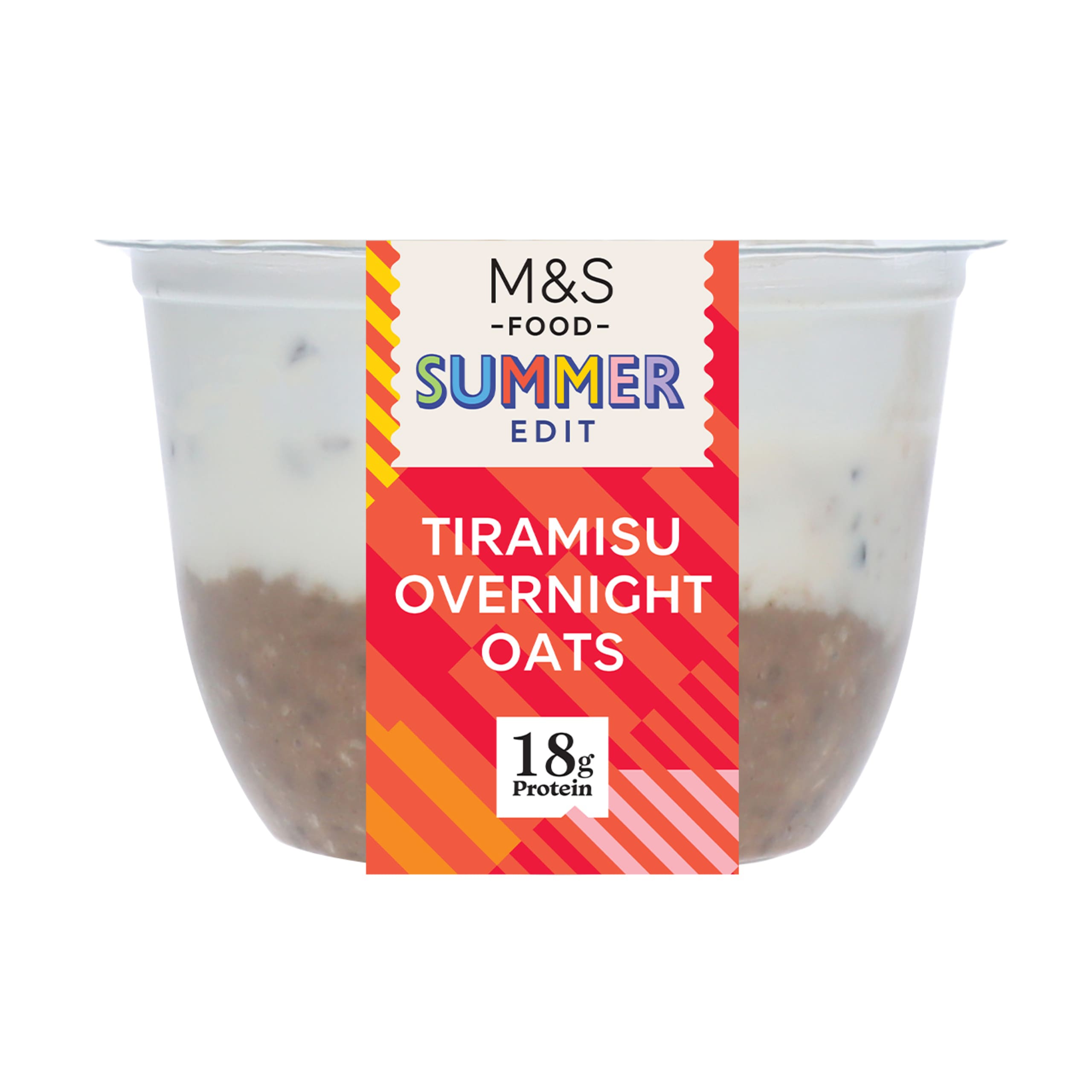 High Protein Tiramisu Overnight Oats 1 of 2