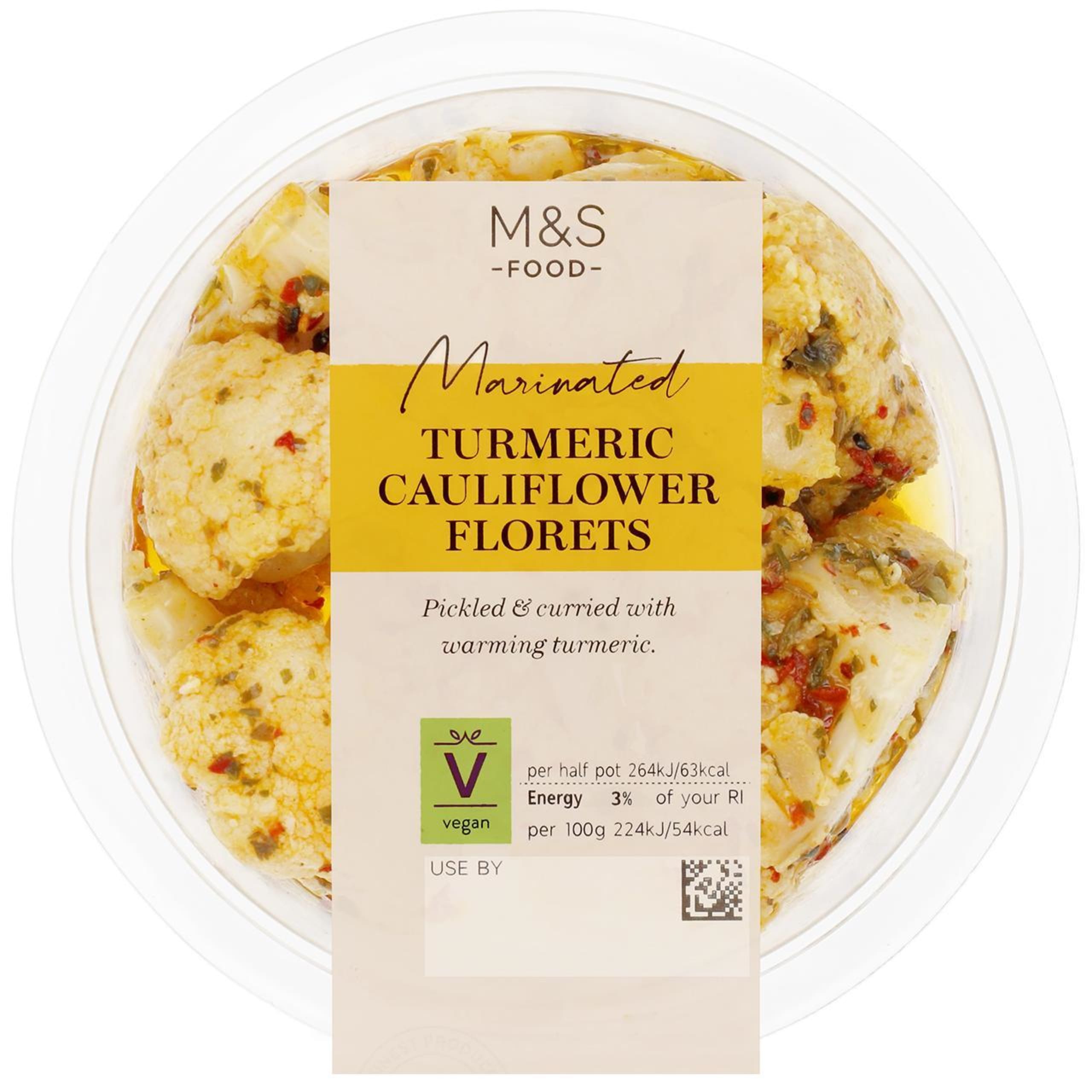 Marinated Turmeric Cauliflower Florets 1 of 1