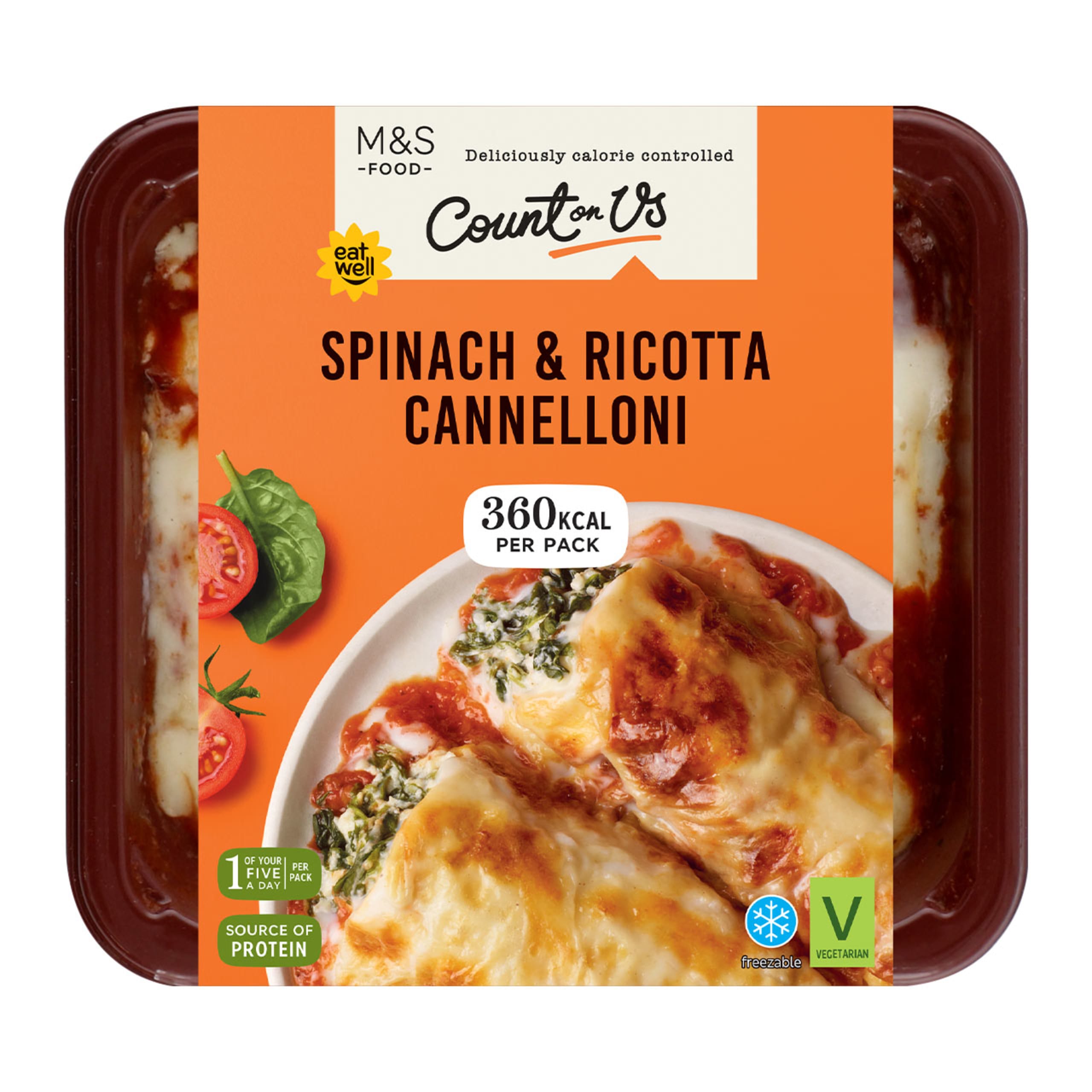 Spinach & Ricotta Cannelloni 1 of 1