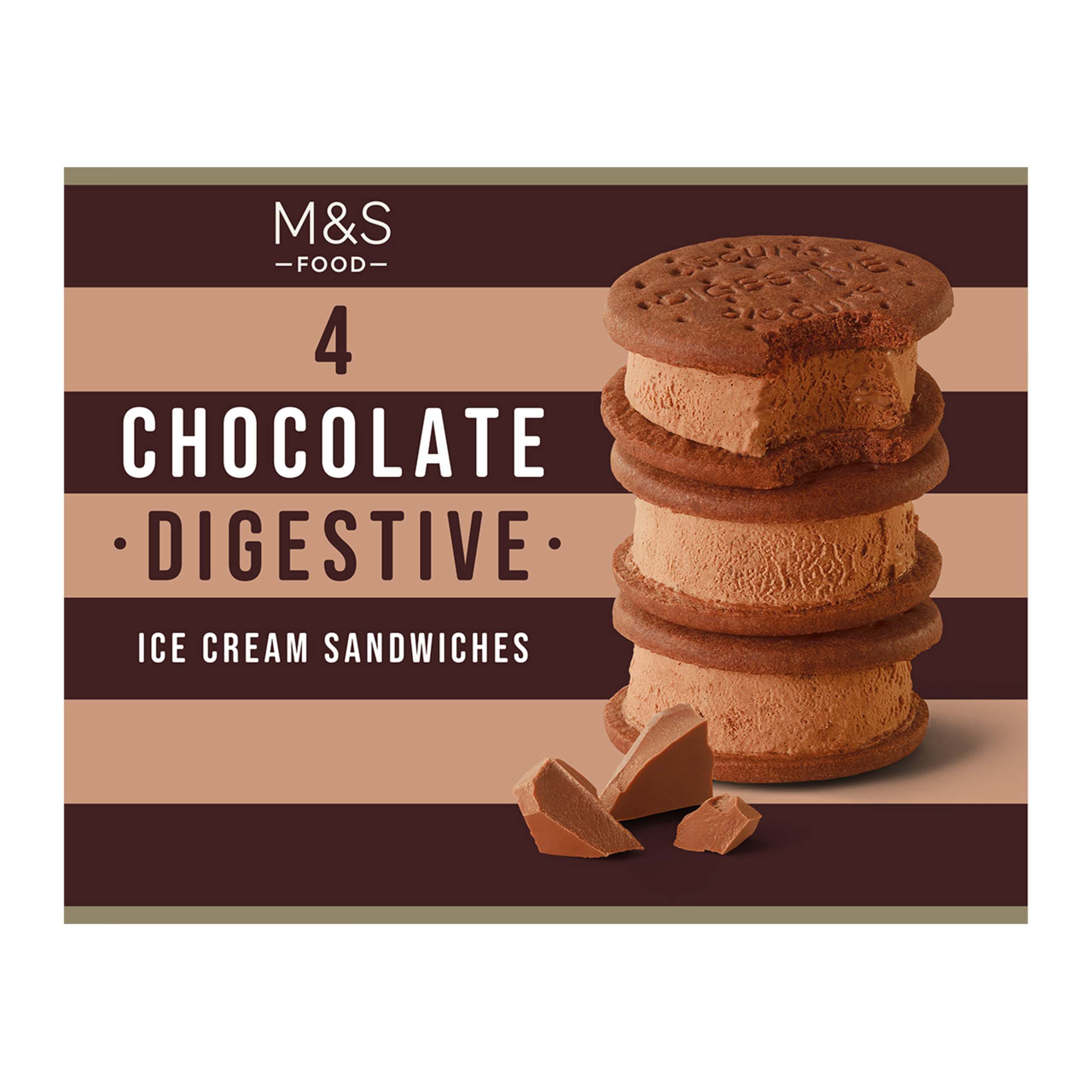 Chocolate Digestive Ice Cream Sandwiches 1 of 1