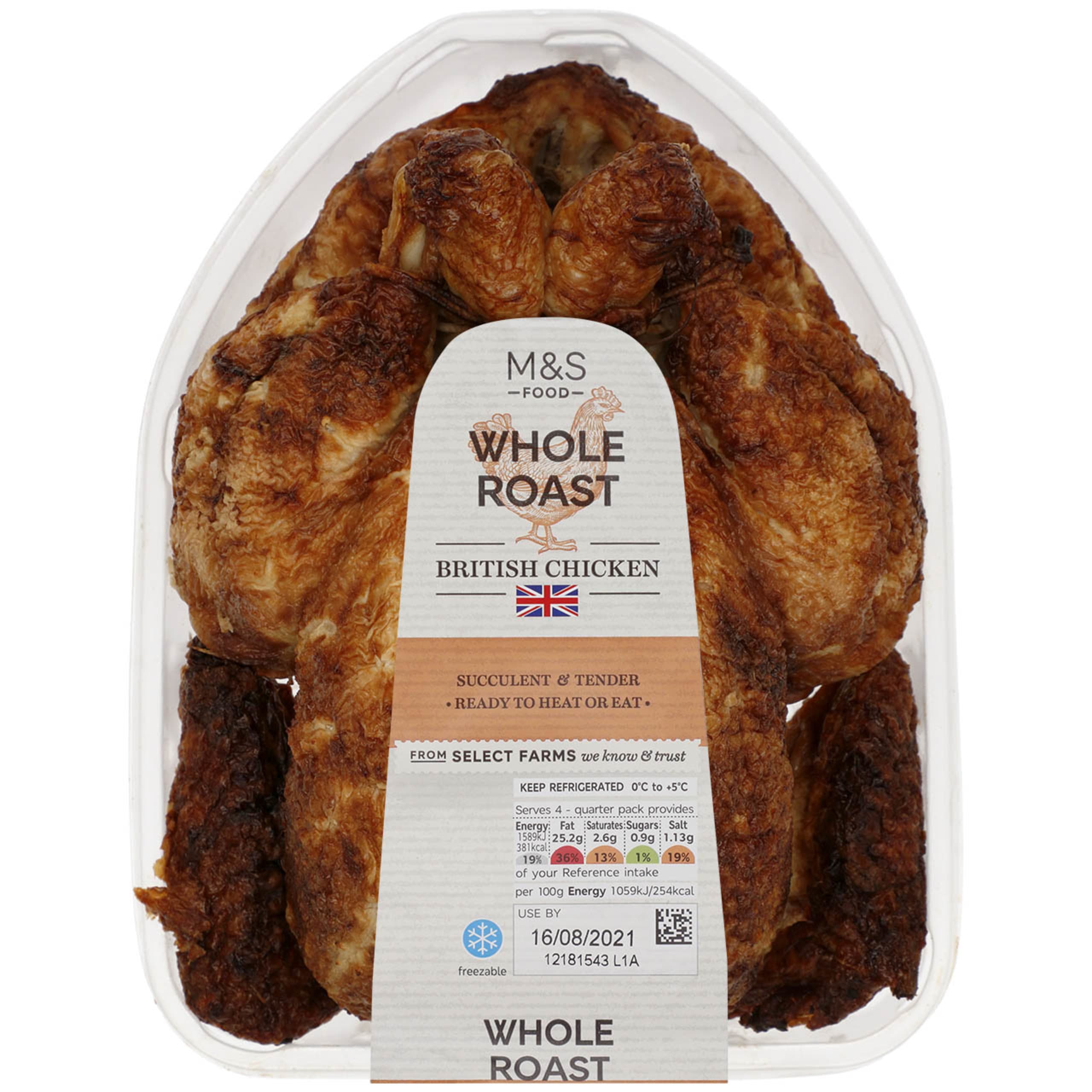 British Whole Roast Chicken | M&S