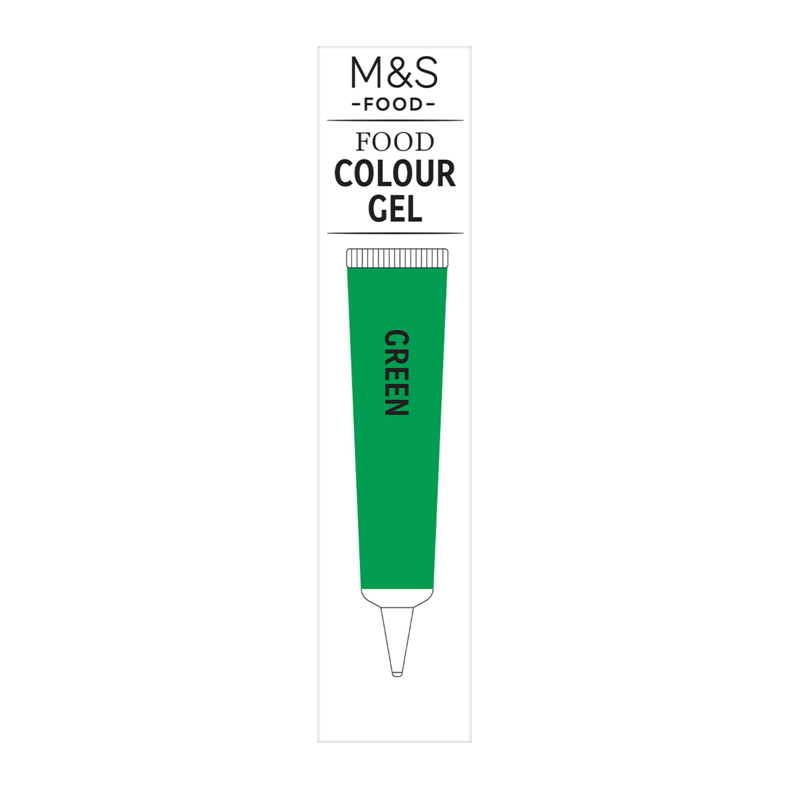 Green Food Colour Gel 1 of 1