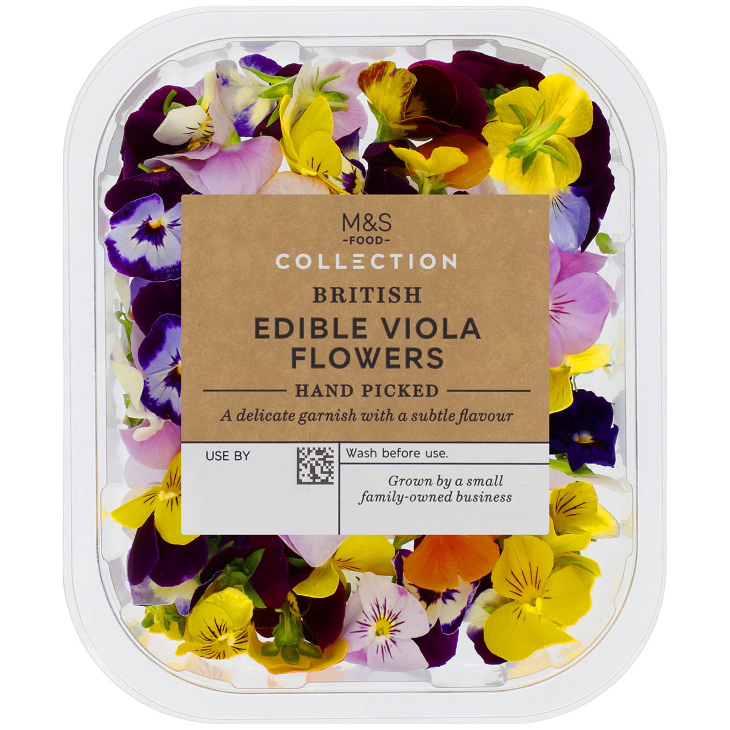 Collection British Edible Viola Flowers | M&S