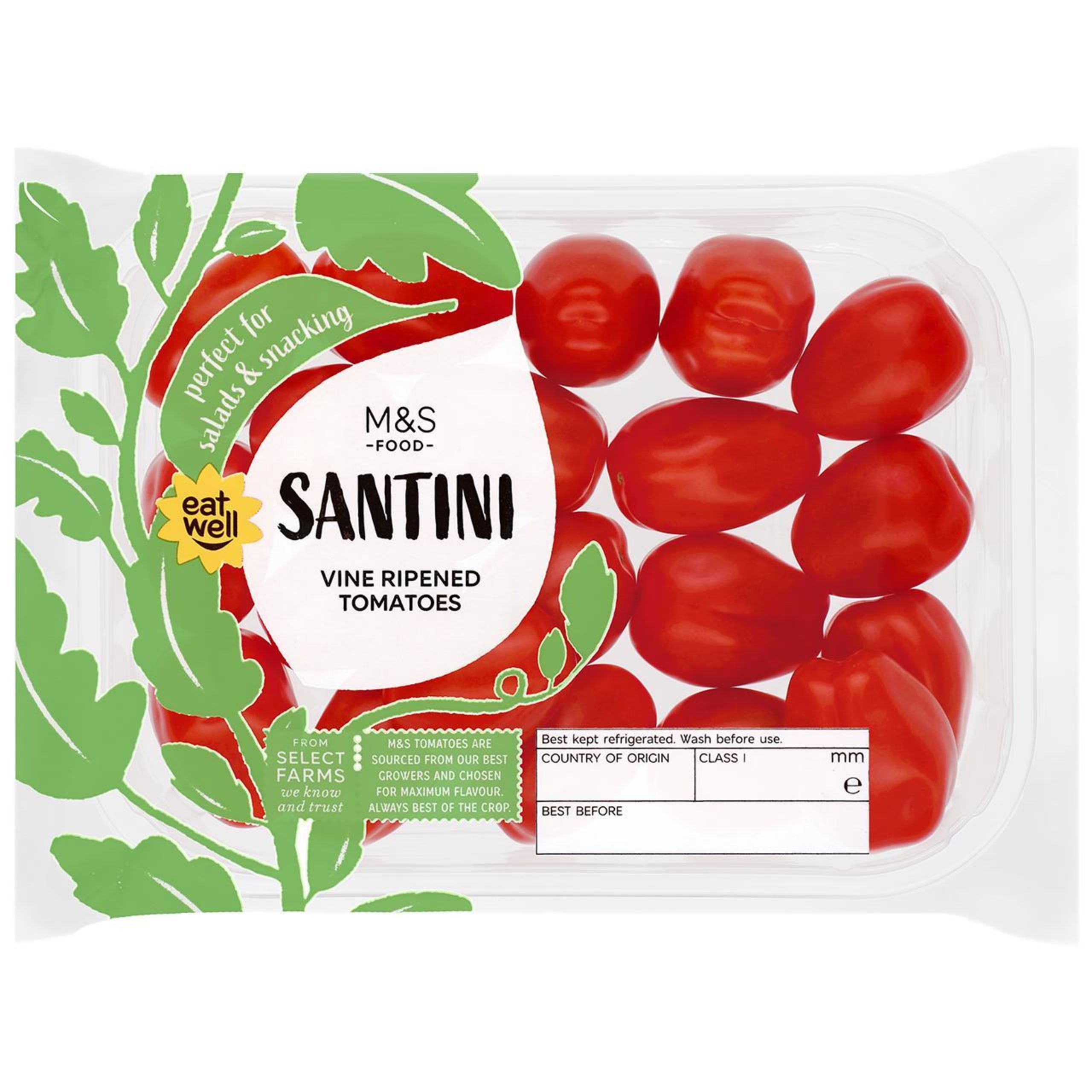 Santini Baby Plum Tomatoes 1 of 1
